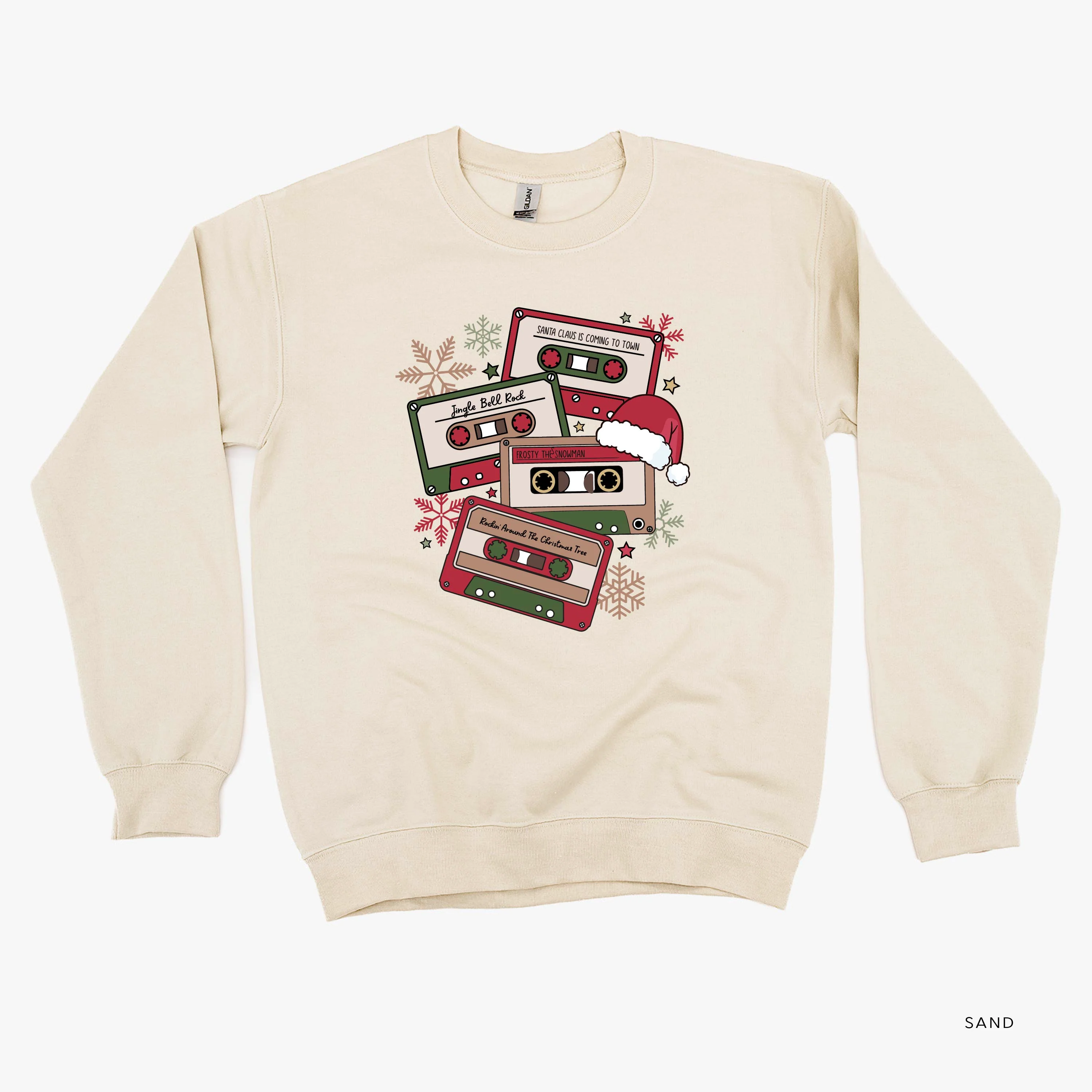 Christmas Cassette Tapes - Basic Fleece - Image 2