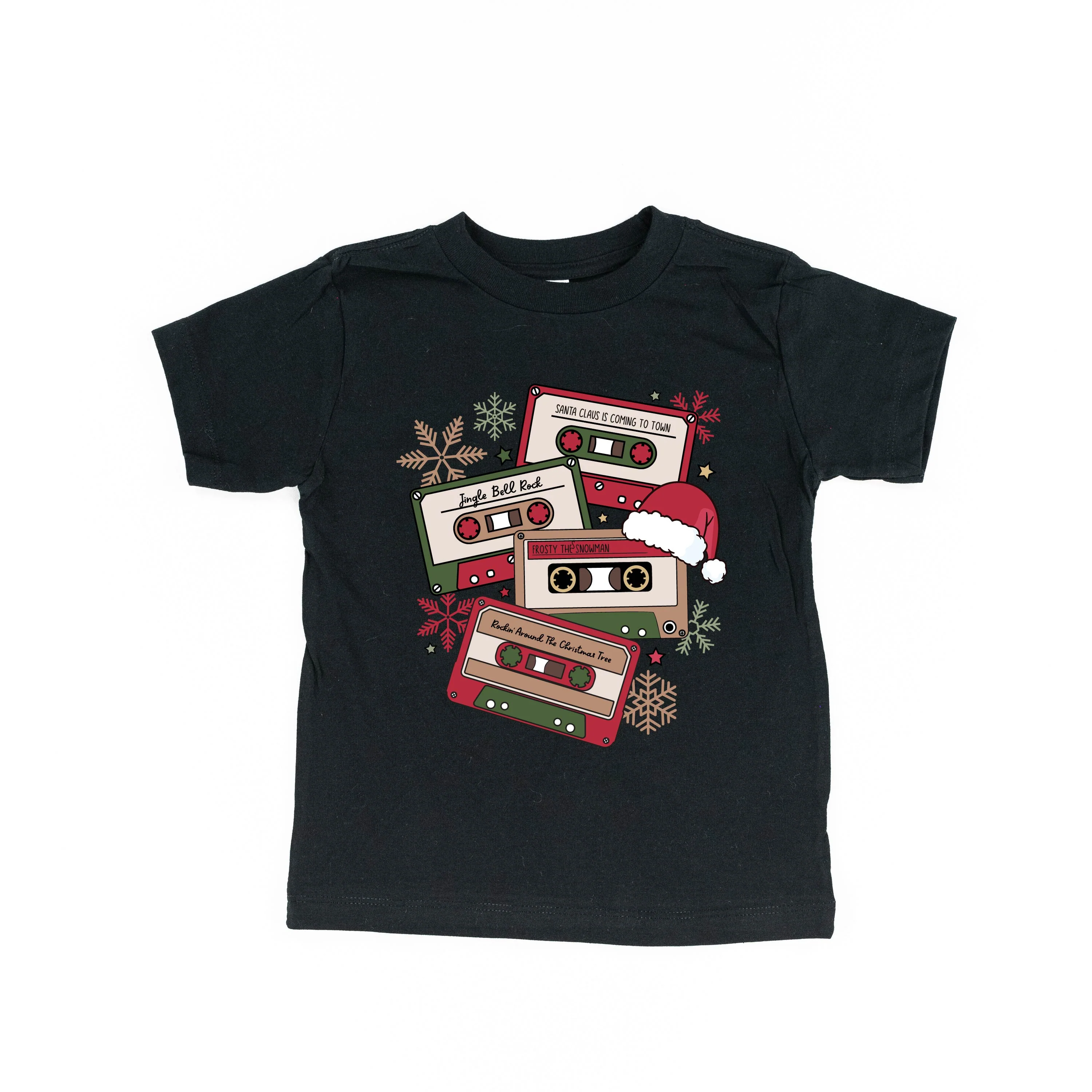 Christmas Cassette Tapes - Child Tee - Image 4