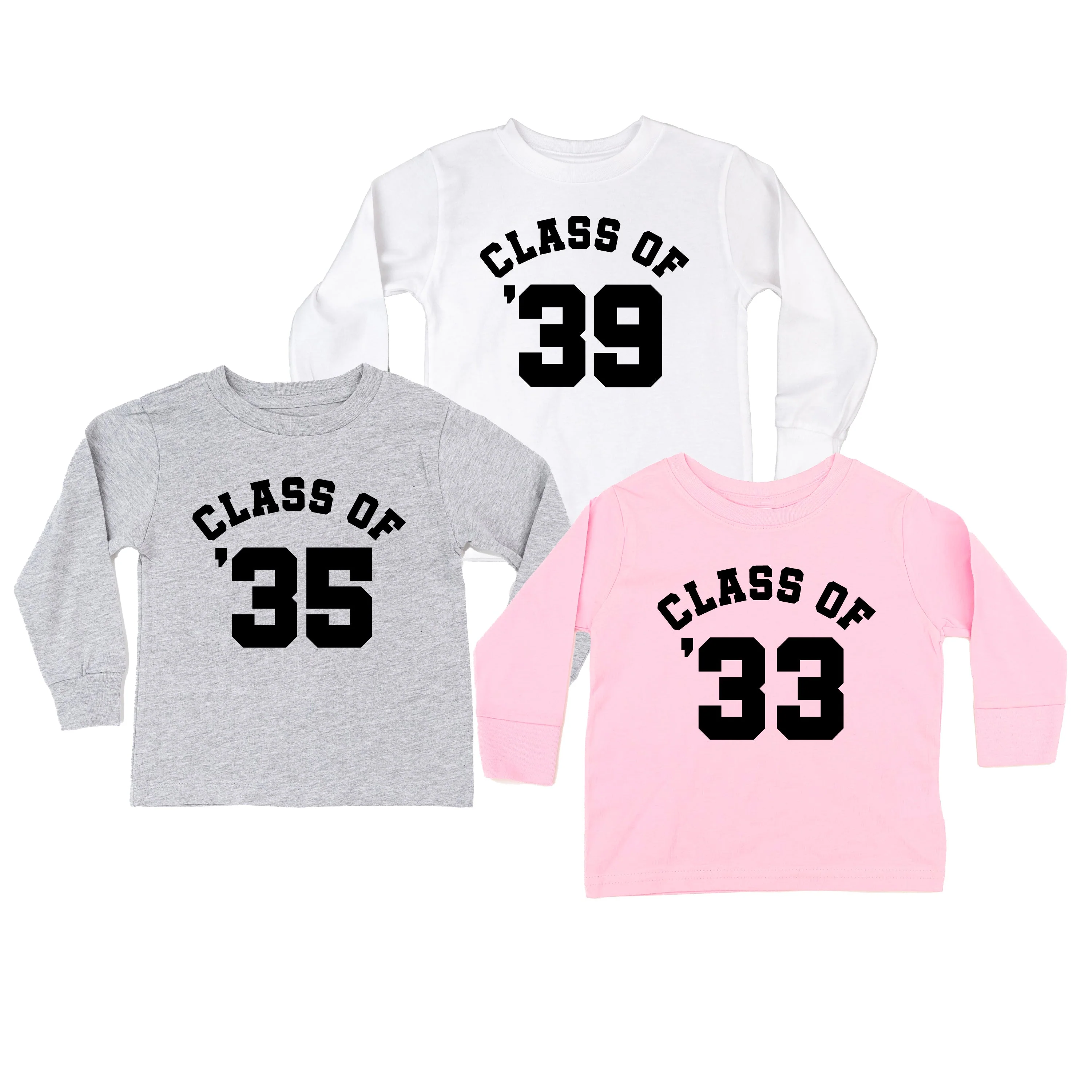 Class of (Choose Your Year) - Child Long Sleeve Tee - Image 5