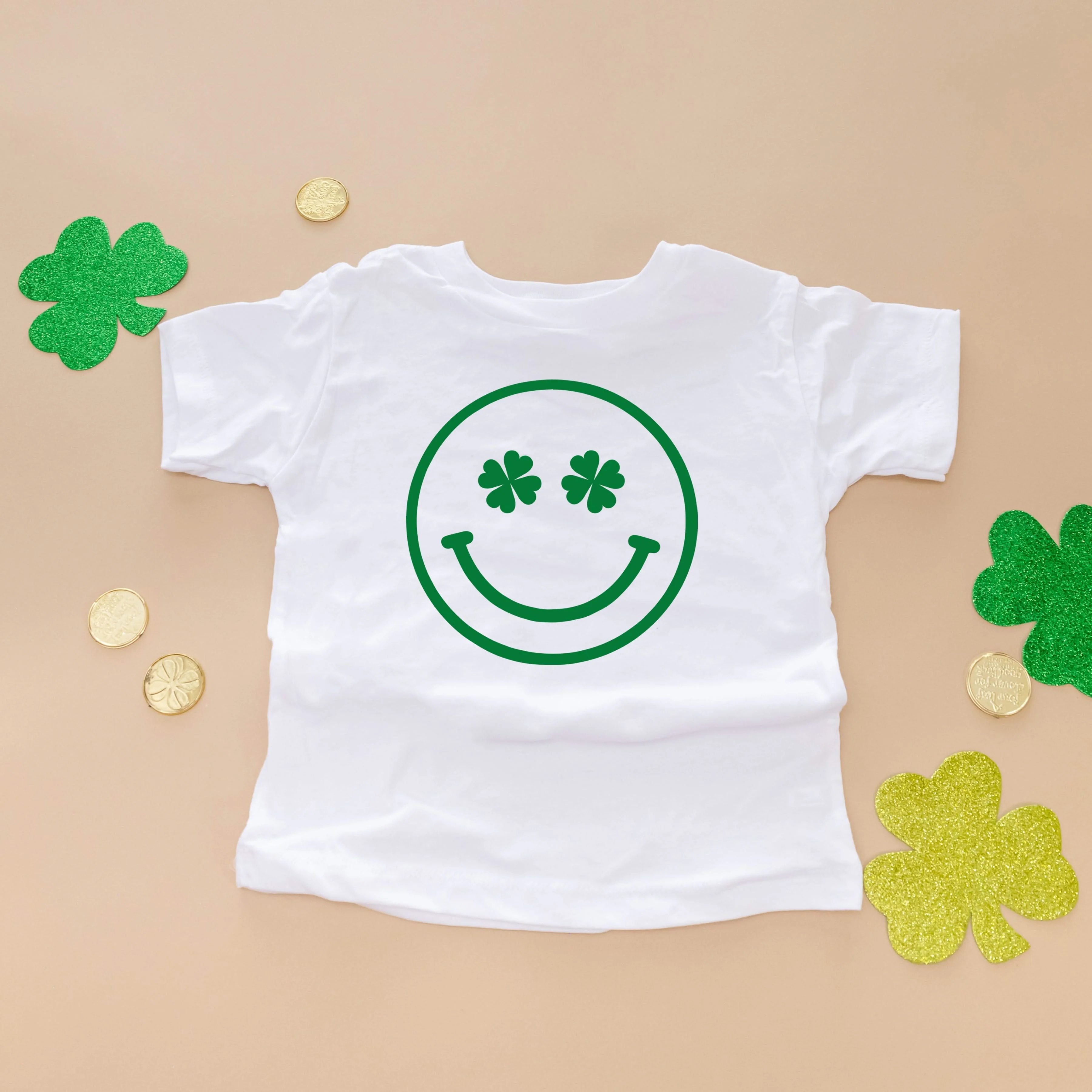 Shamrock Eyes Smiley - Infant Bodysuit/Tee - Image 13