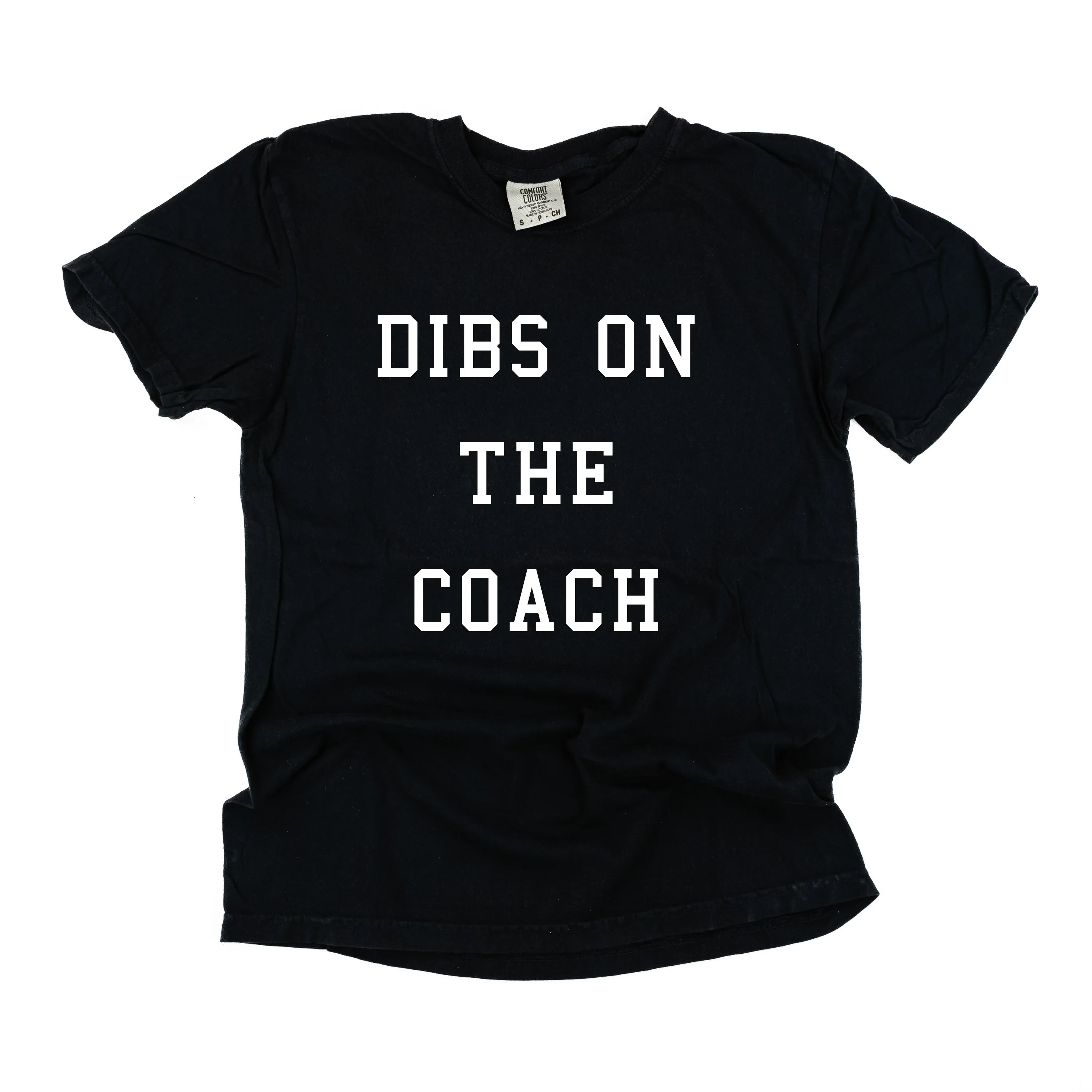 Dibs On The Coach - Comfort Colors Tee - Image 5