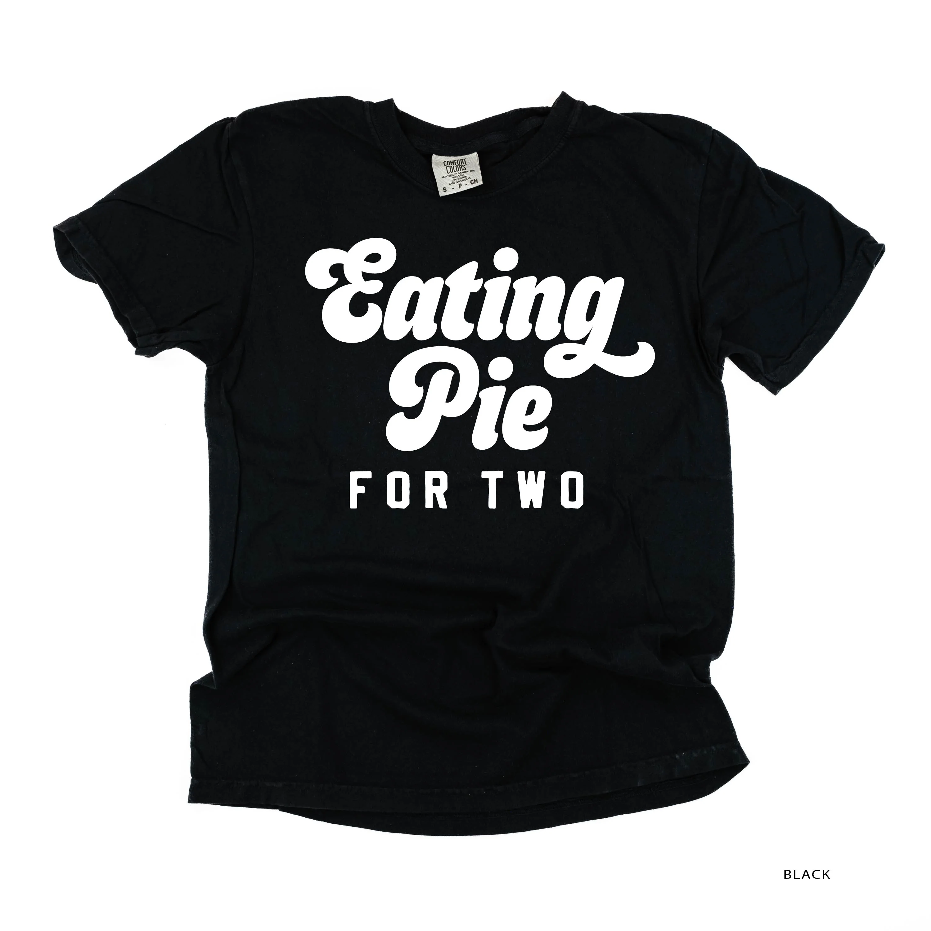 Eating Pie for Two - Comfort Colors Tee - Image 2