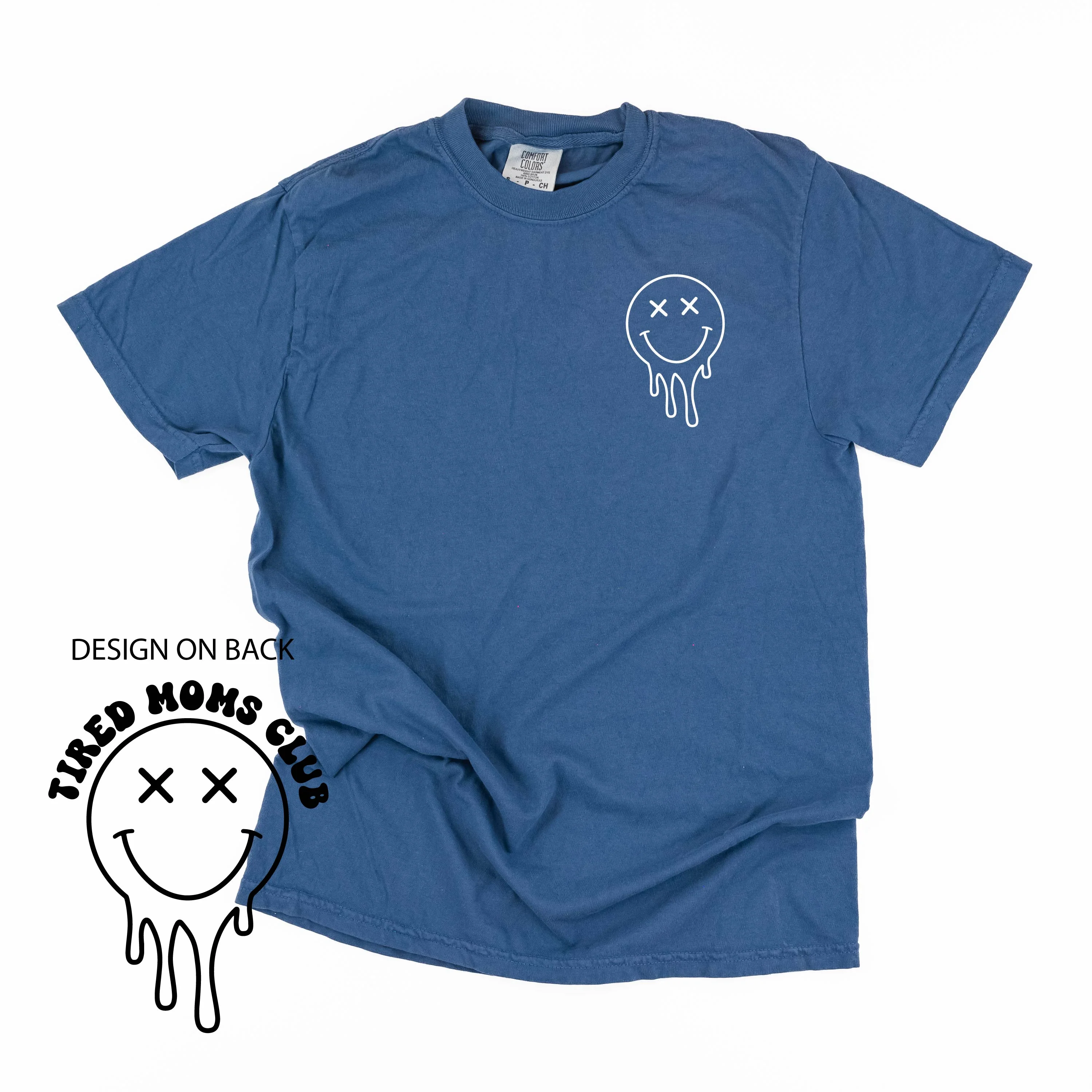 Melting Motherhood - Tired Moms Club - (w/ Melty X) - Comfort Colors Tee - Image 7