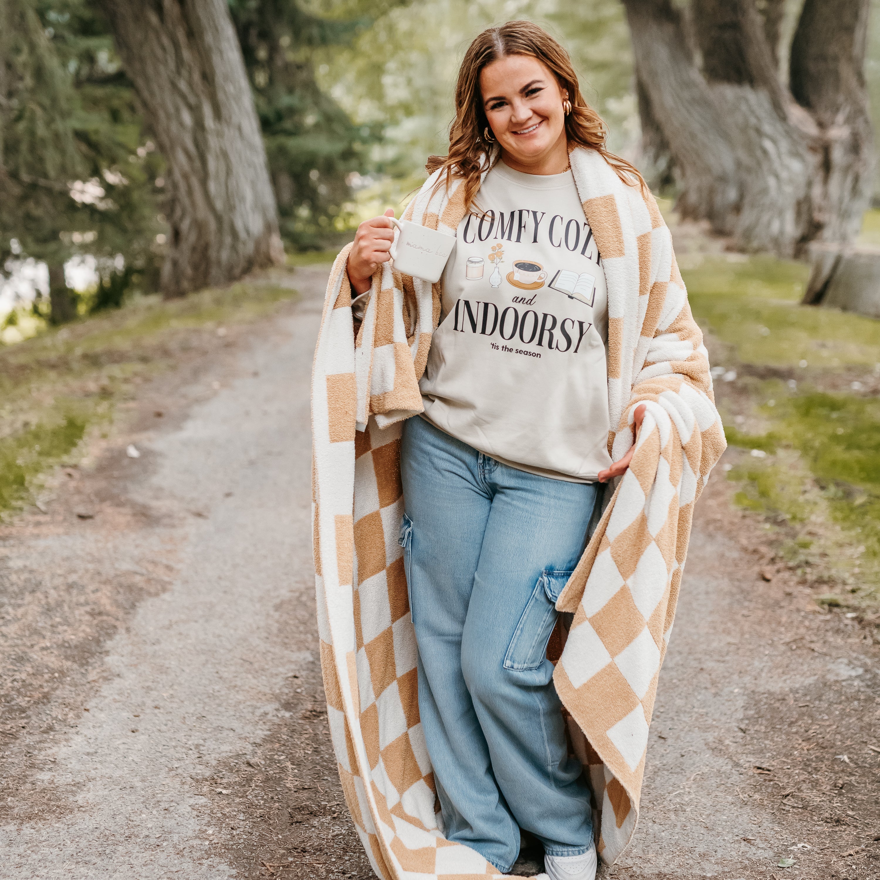 Comfy Cozy and Indoorsy - BASIC Fleece - Image 2
