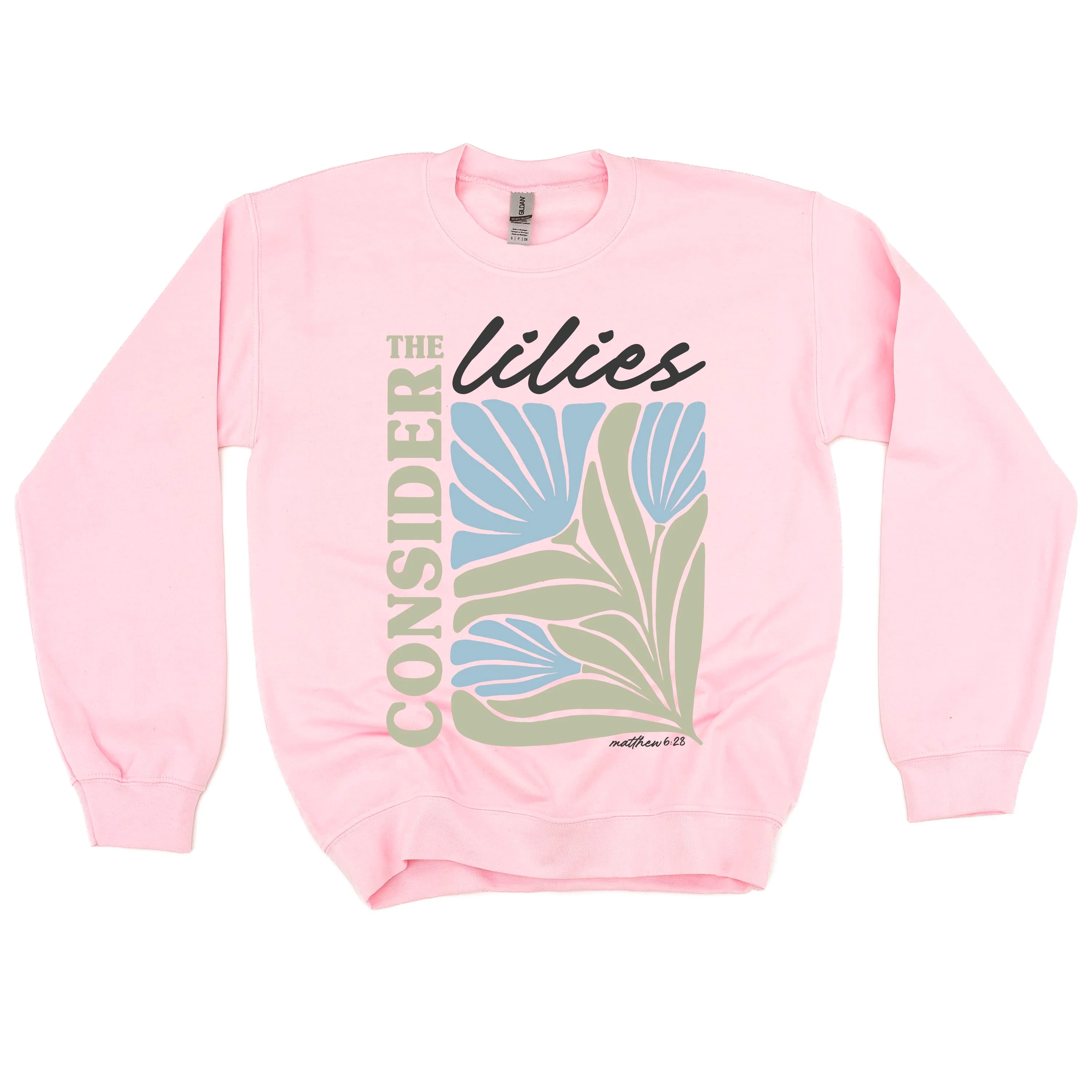 Consider The Lilies - Basic Fleece - Image 2