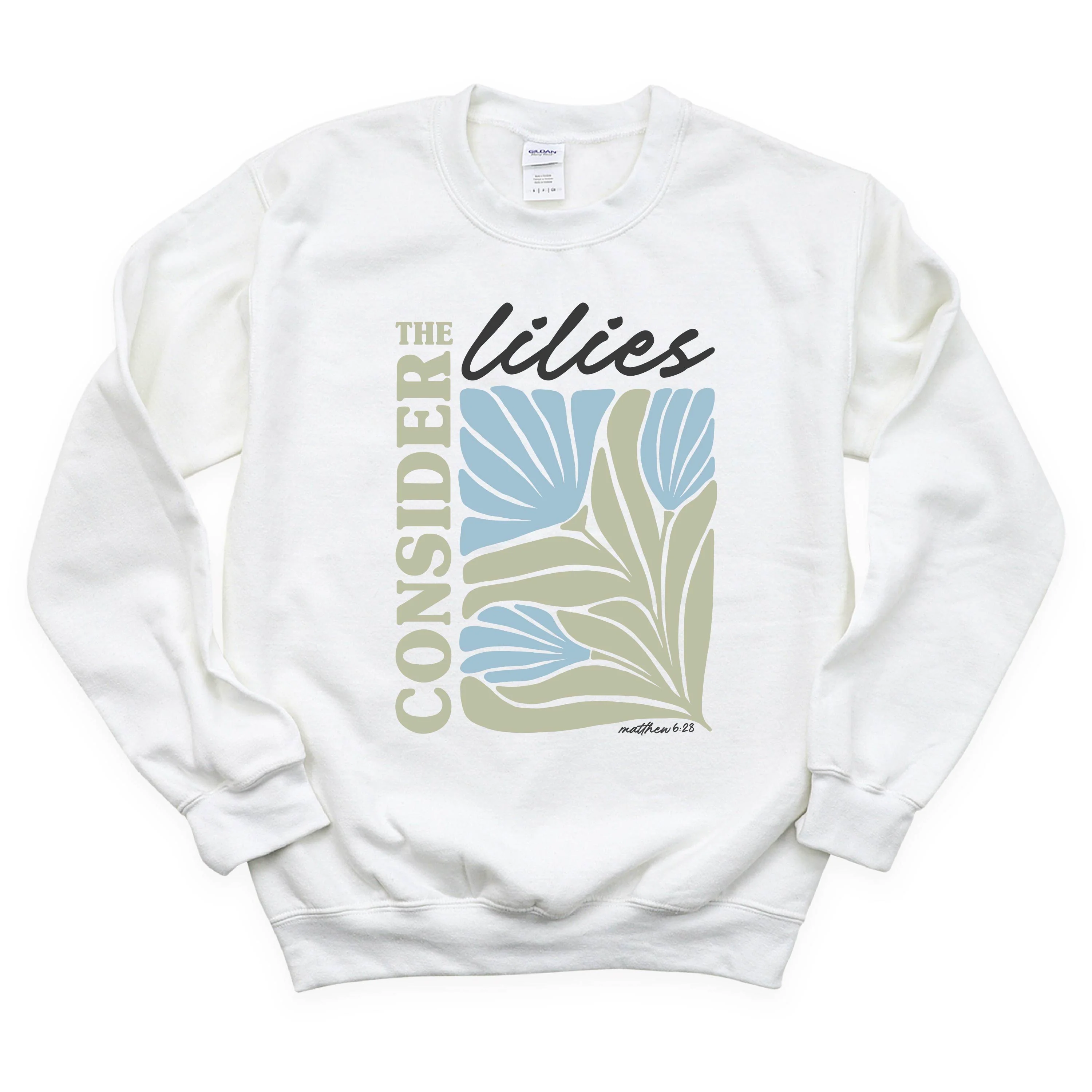 Consider The Lilies - Basic Fleece - Image 3