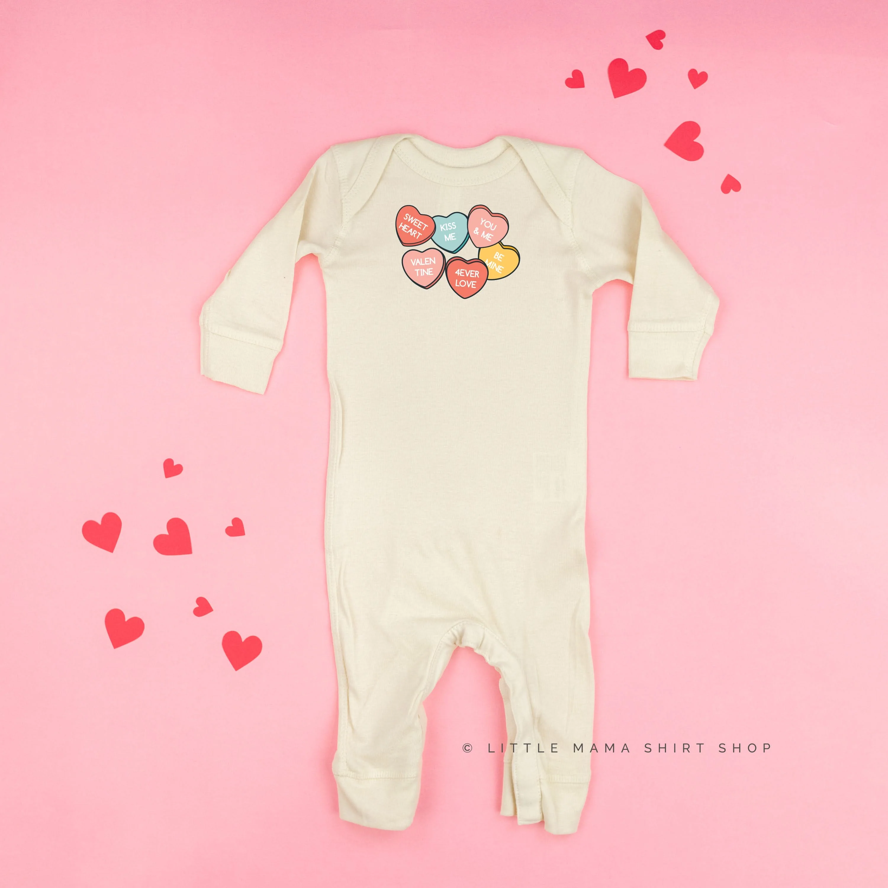 Conversation Hearts - Baby Sleeper - Image 2