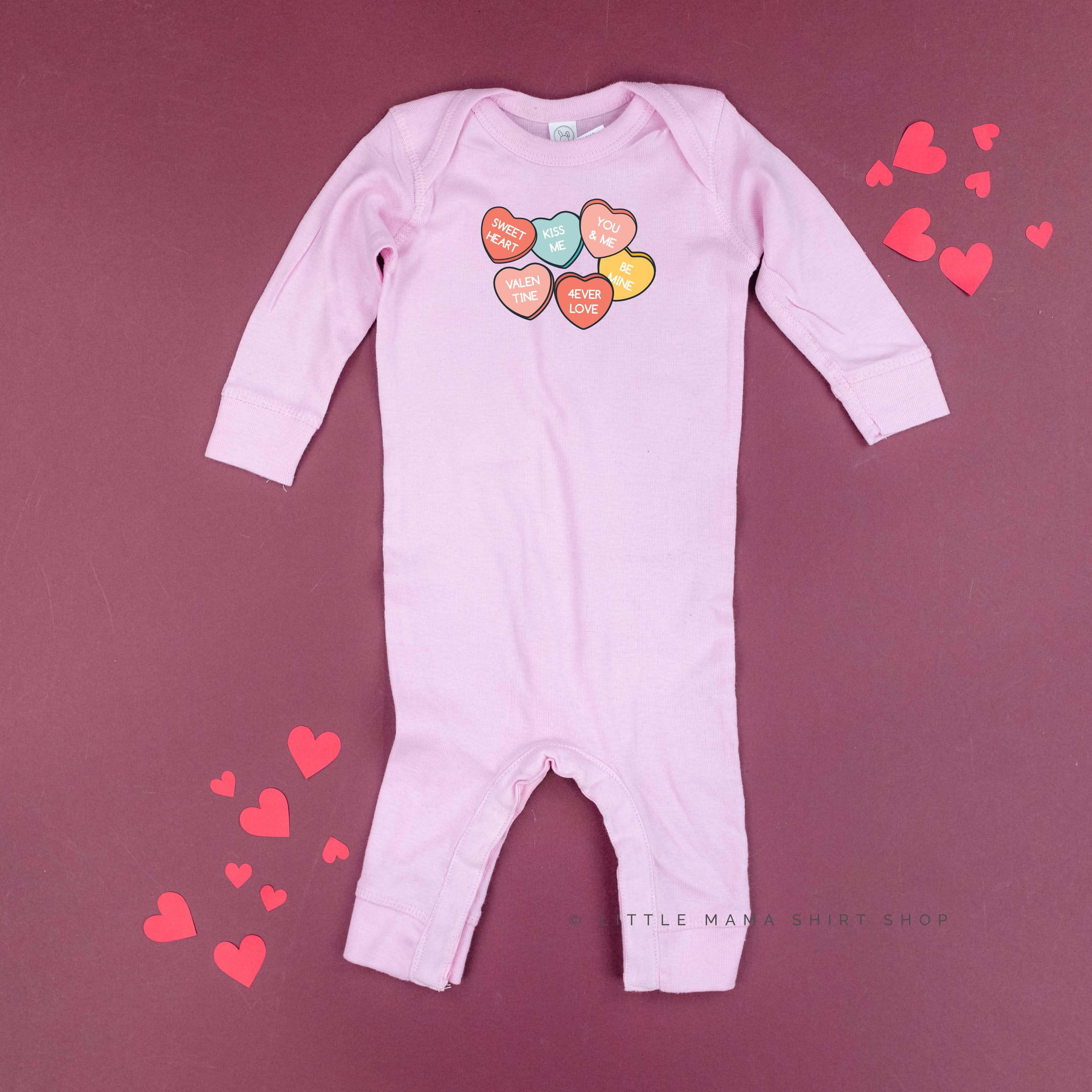 Conversation Hearts - Baby Sleeper - Image 5