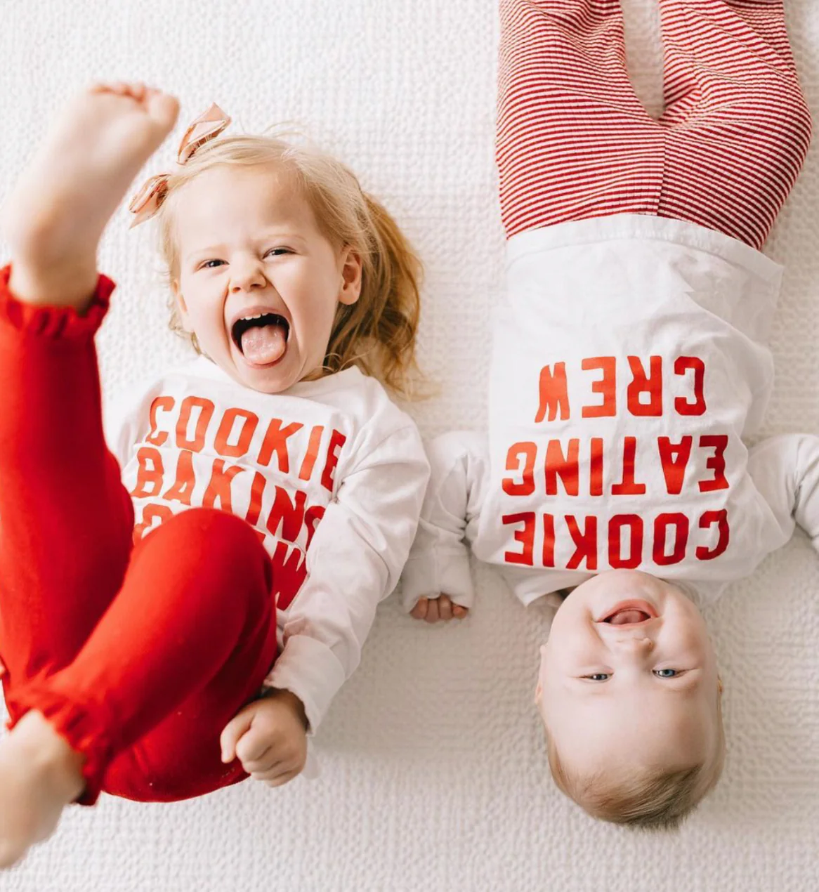 Cookie Baking Crew - Block Font - Child Long Sleeve Tee - Image 2