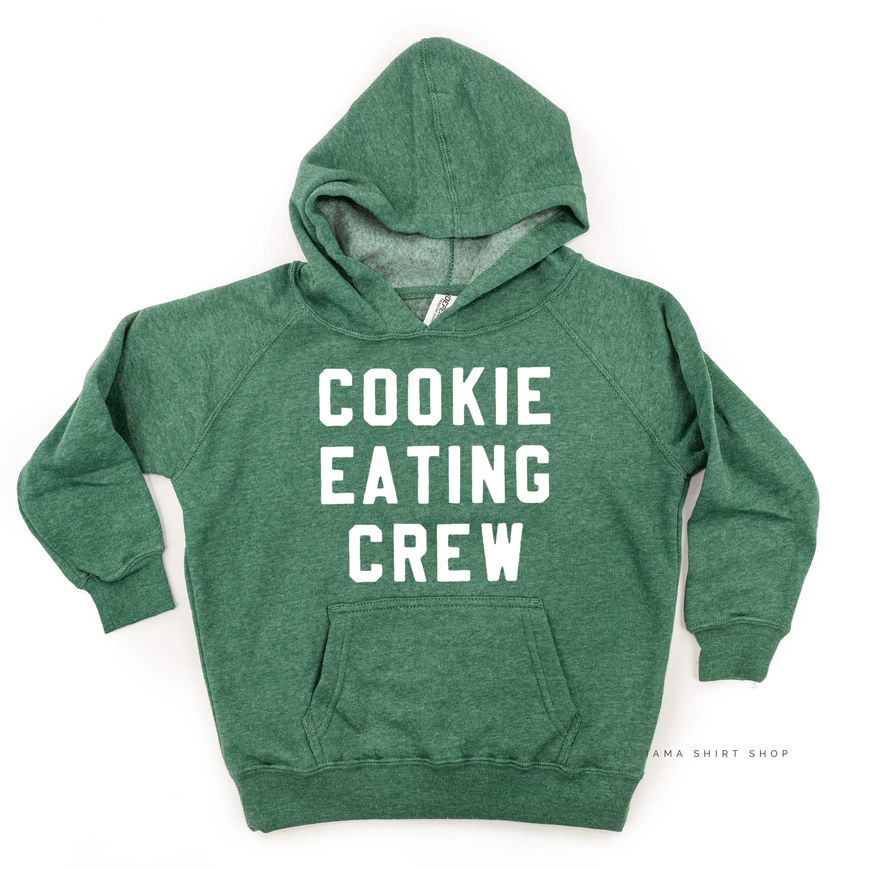 Cookie Eating Crew - Block Font - Child Hoodie