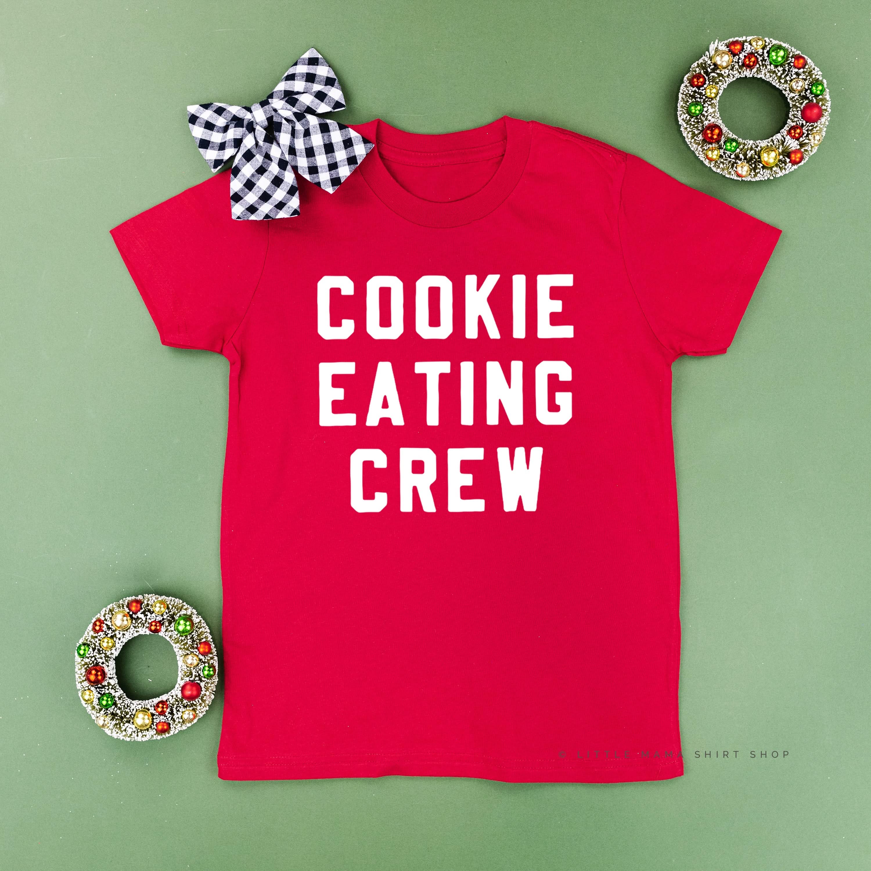 Cookie Eating Crew - Block Font - Child Tee - Image 8