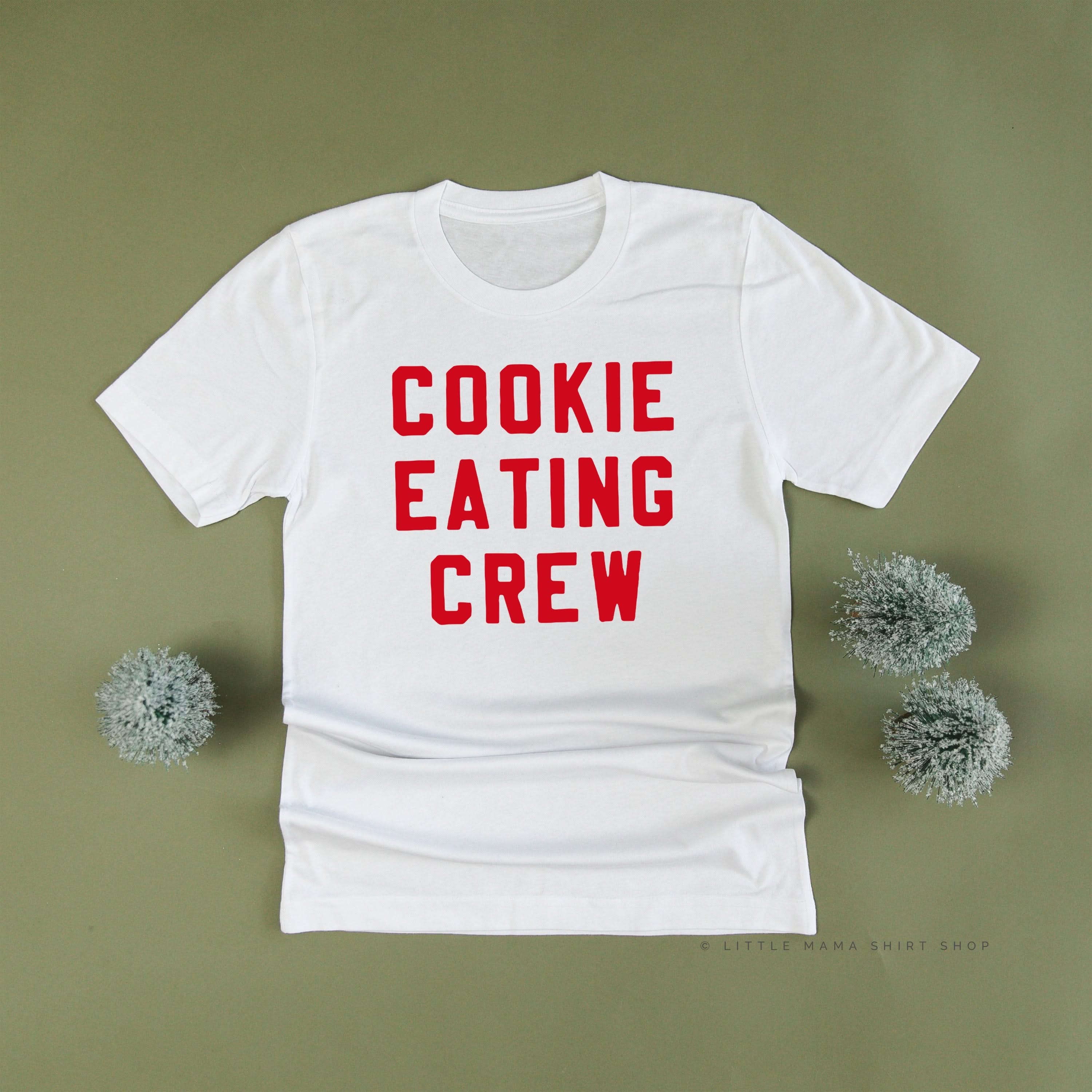 Cookie Eating Crew - Block Font- Unisex Tee - Image 2