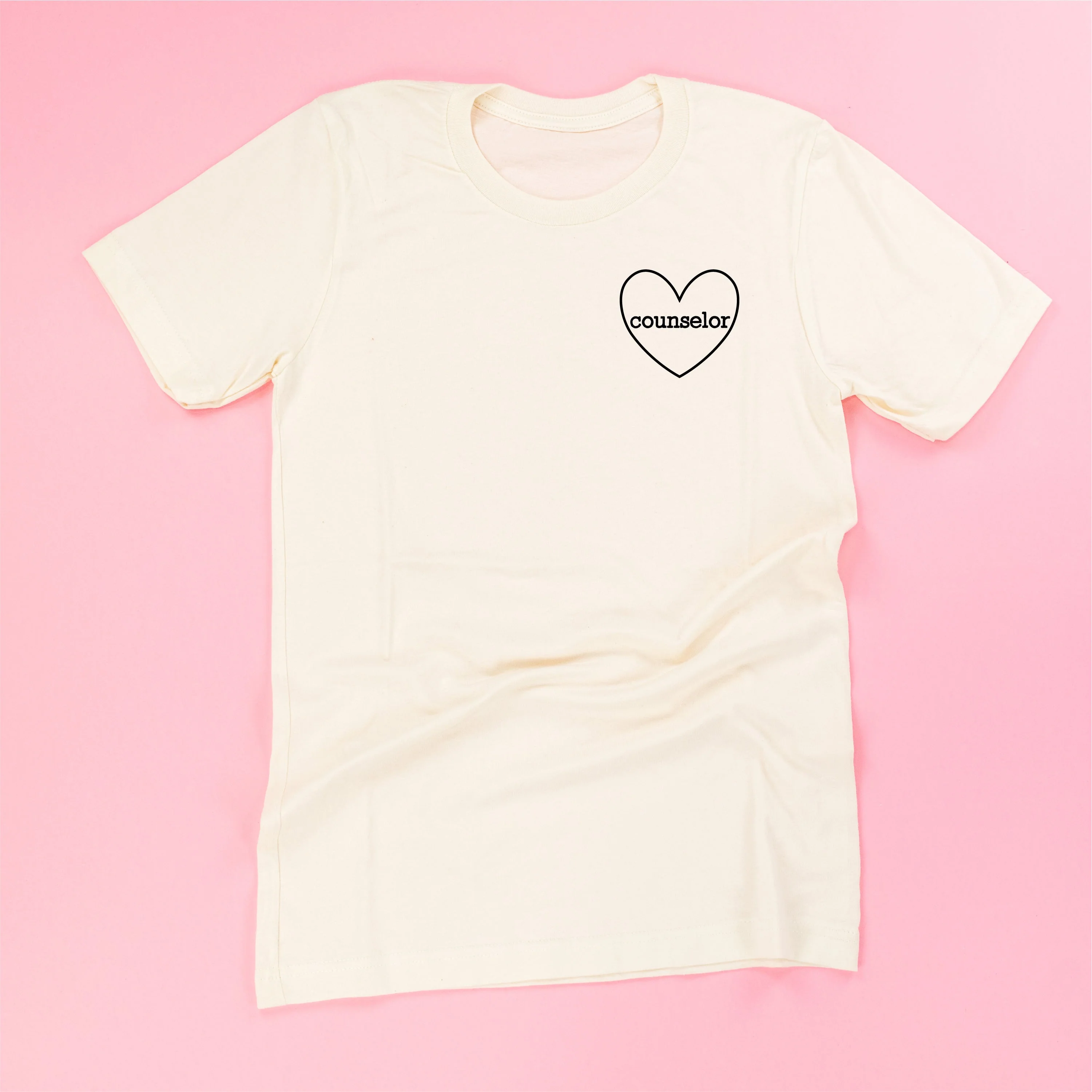 Counselor (Heart Around) - Unisex Tee - Image 3
