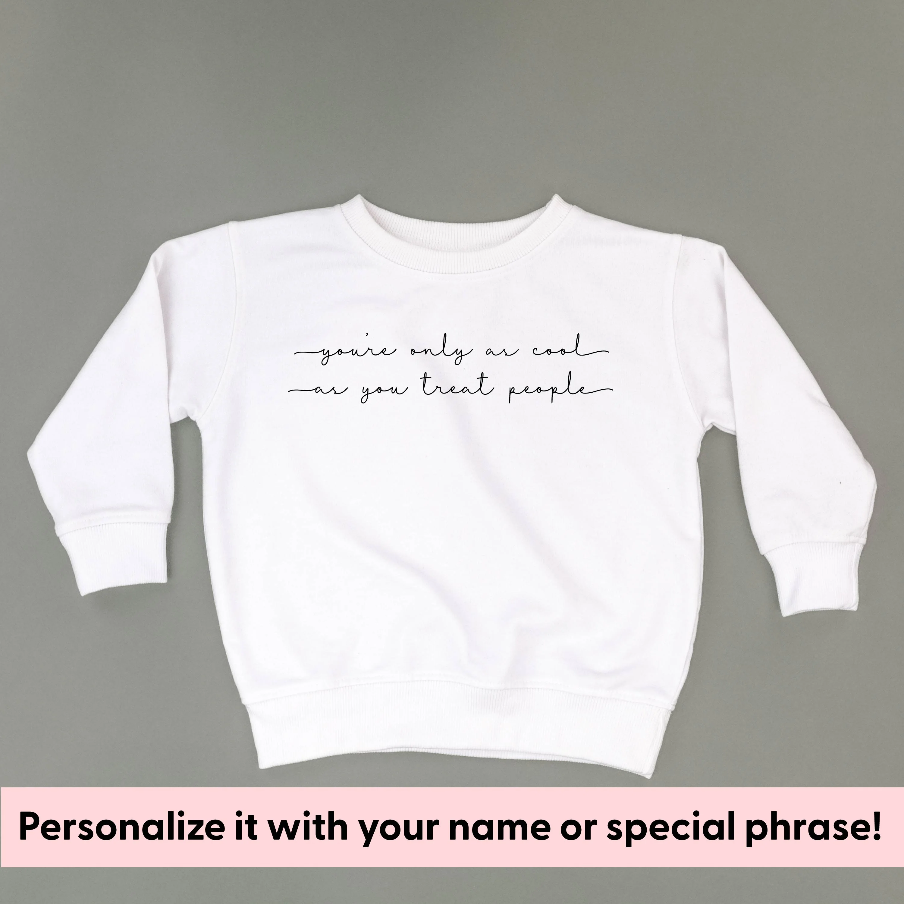Countryside Cursive - Semi-Custom - Child Sweater - Image 6