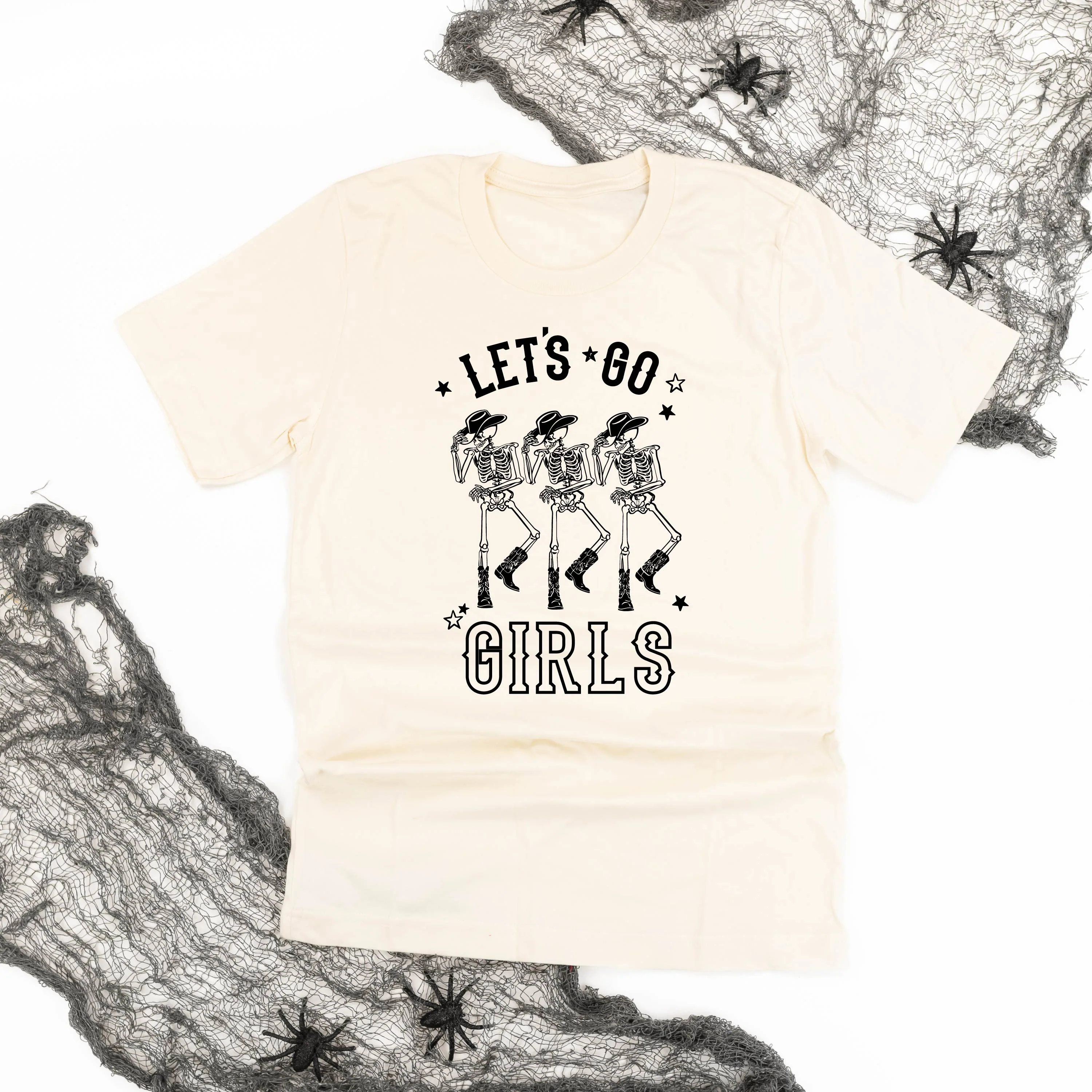 Cowgirl Skellies - Let's Go Girls - Unisex Tee - Image 2