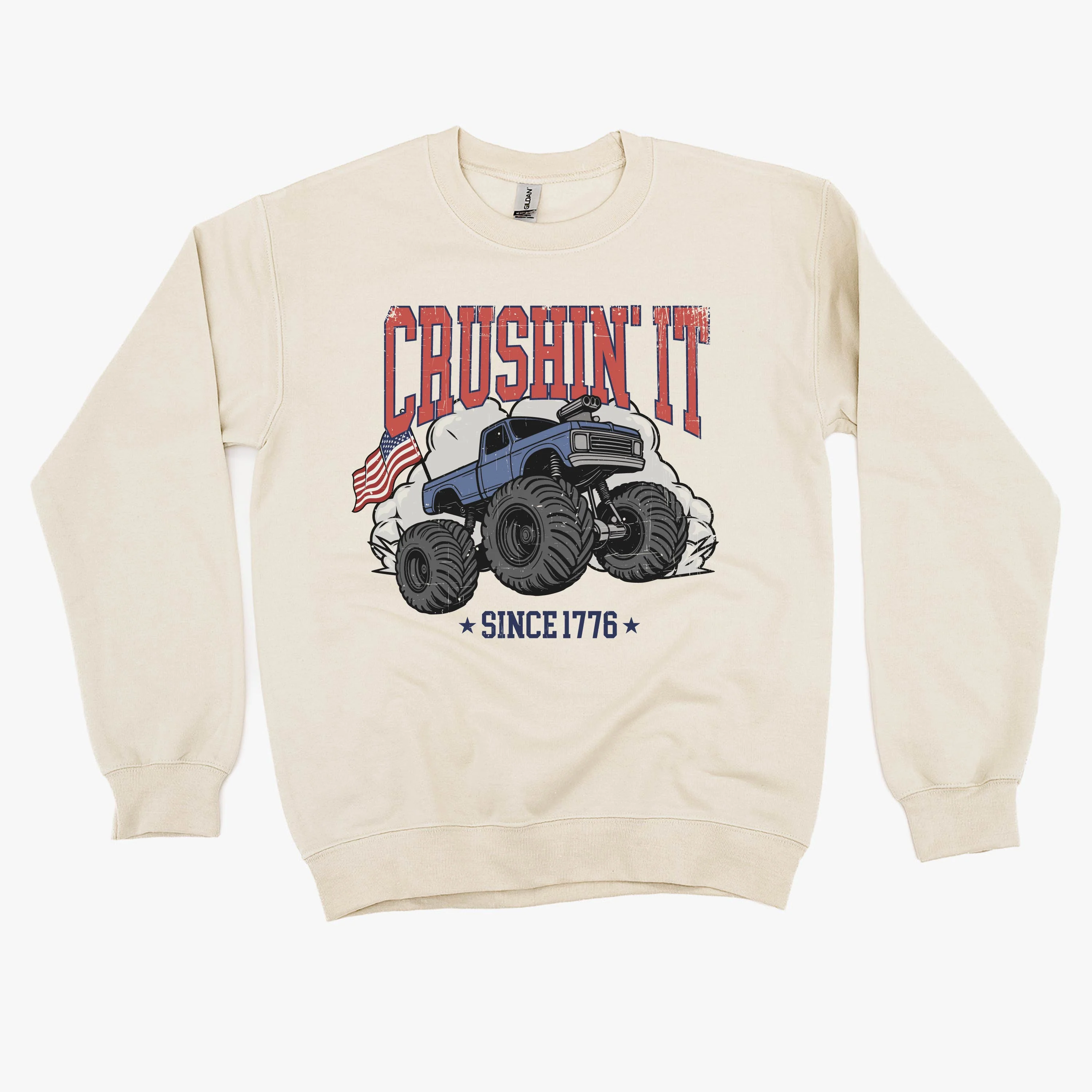 Crushin' It Since 1776 - BASIC Fleece - Image 5