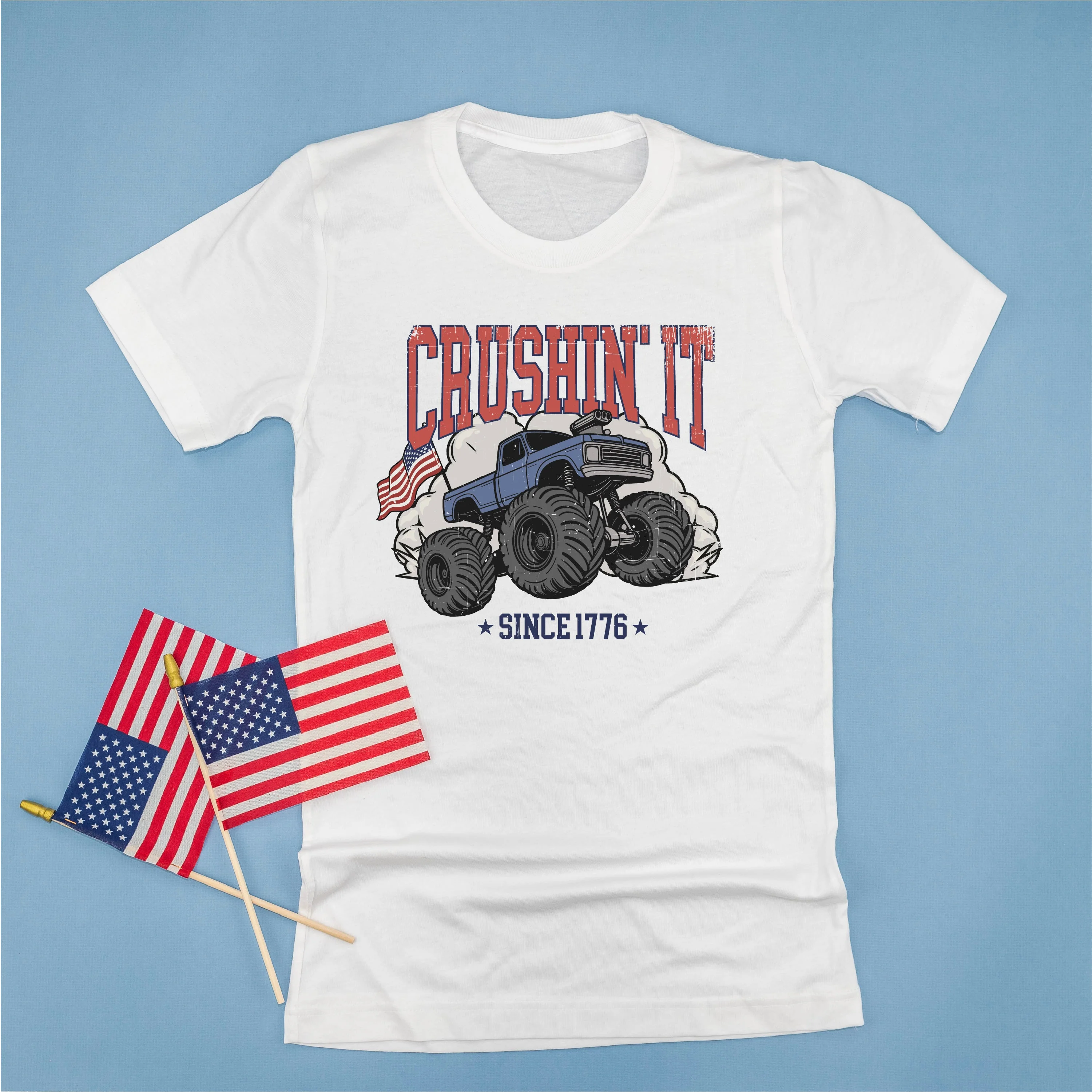 Crushin' It Since 1776 - Unisex Tee - Image 4