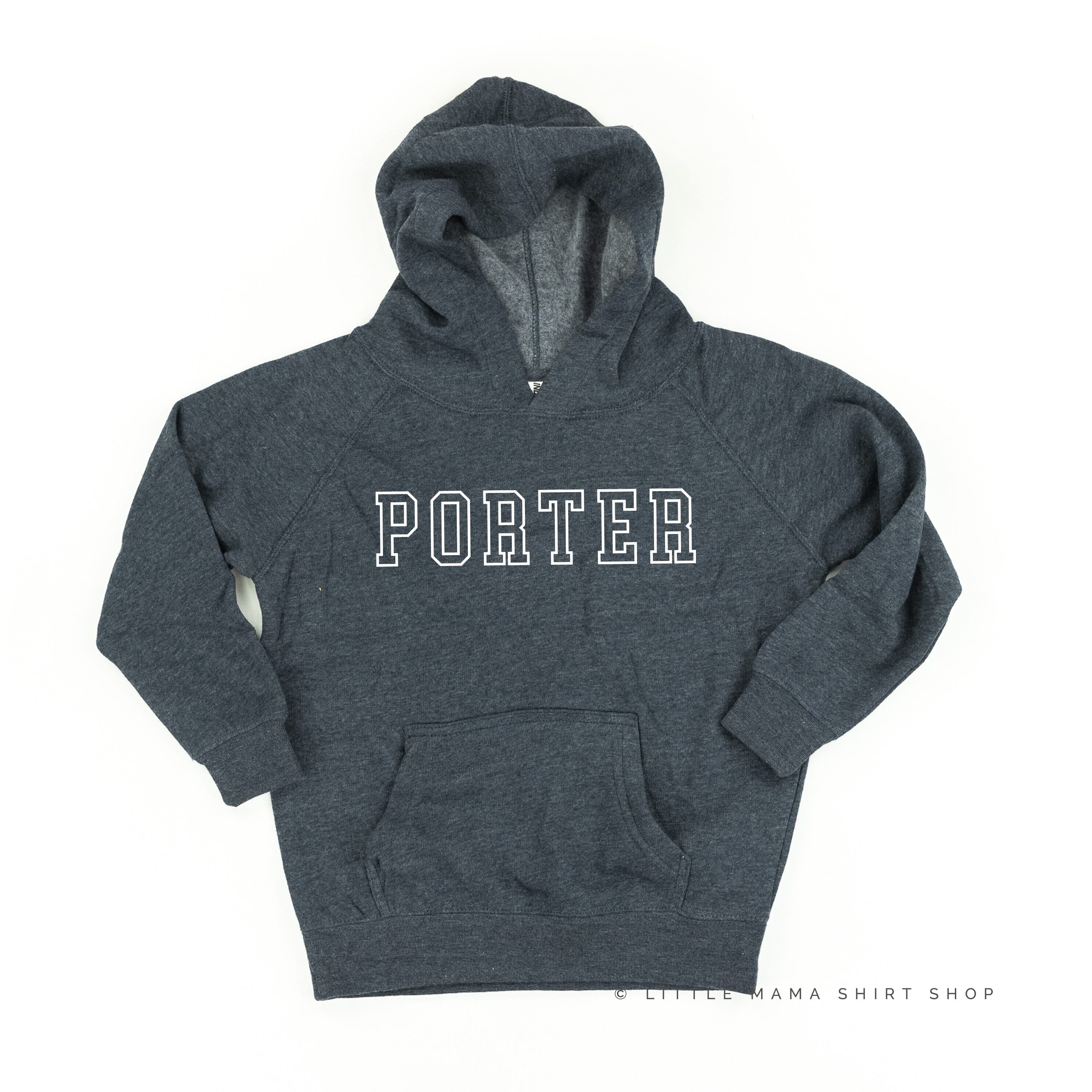 CUSTOM EMBROIDERED OUTLINE NAME - CHILD HOODIE - Image 11