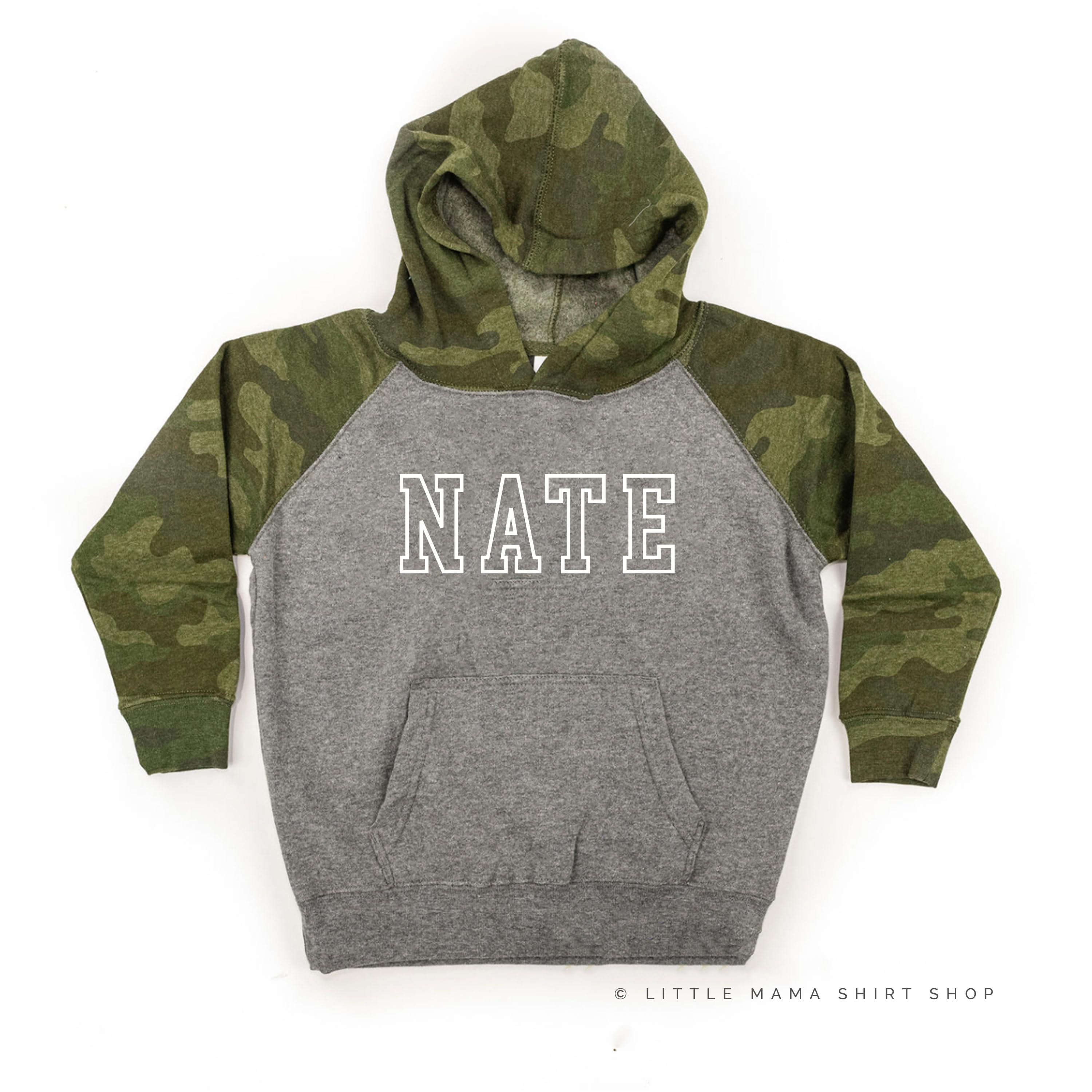 CUSTOM EMBROIDERED OUTLINE NAME - CHILD HOODIE - Image 15
