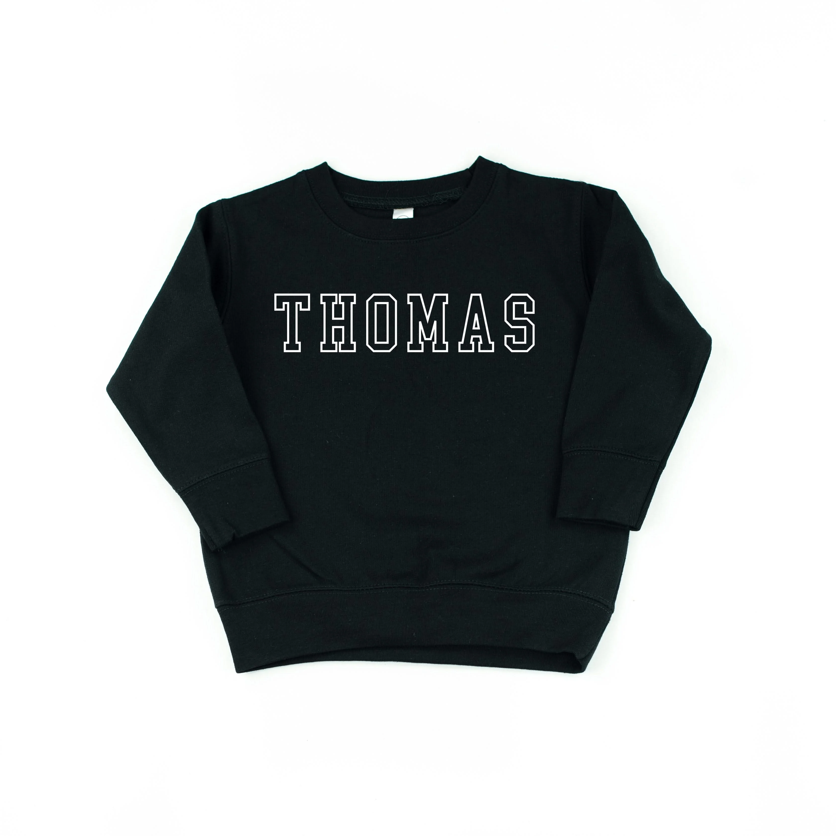 CUSTOM EMBROIDERED OUTLINE NAME - CHILD SWEATER - Image 21