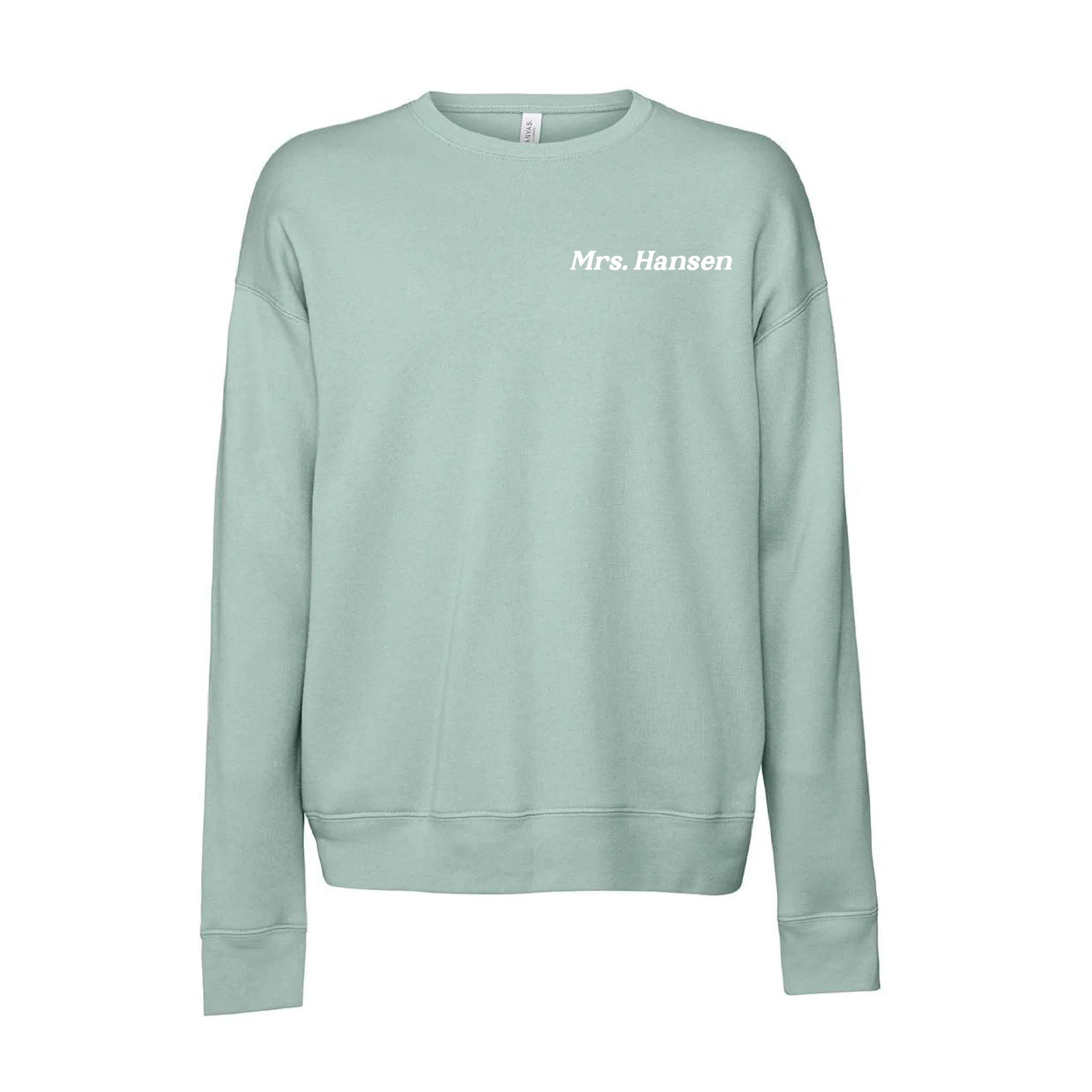 CUSTOM TEACHER SWEATSHIRT - Embroidered SUPER-SOFT Fleece - (Enter Your Custom Name) - Image 2