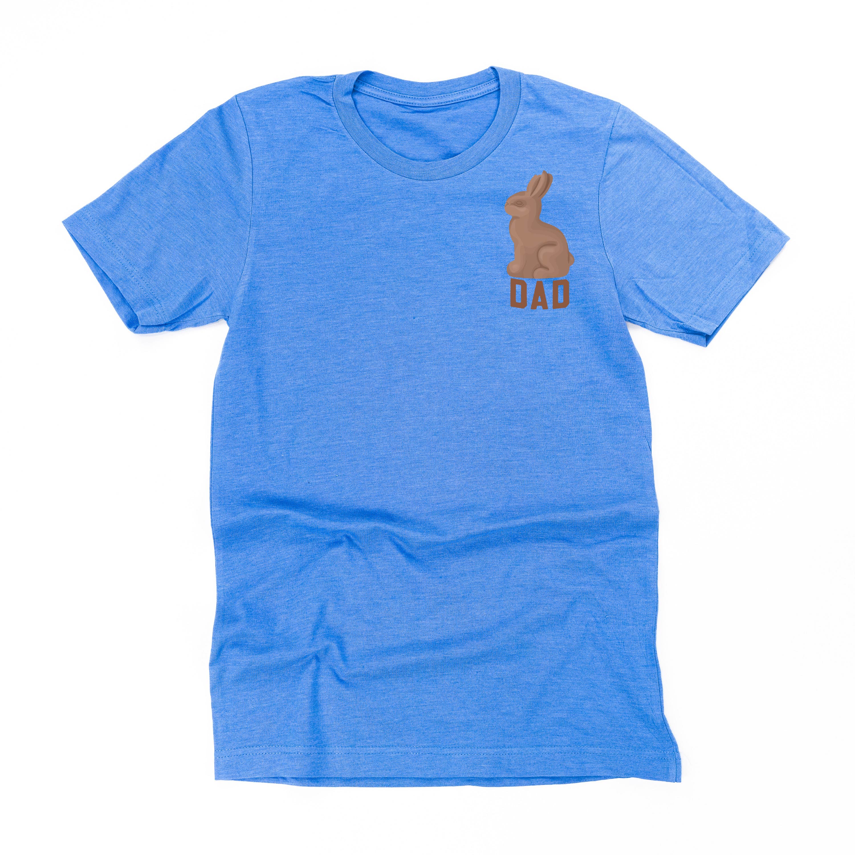 Dad - Chocolate Bunny - Unisex Tee - Image 3