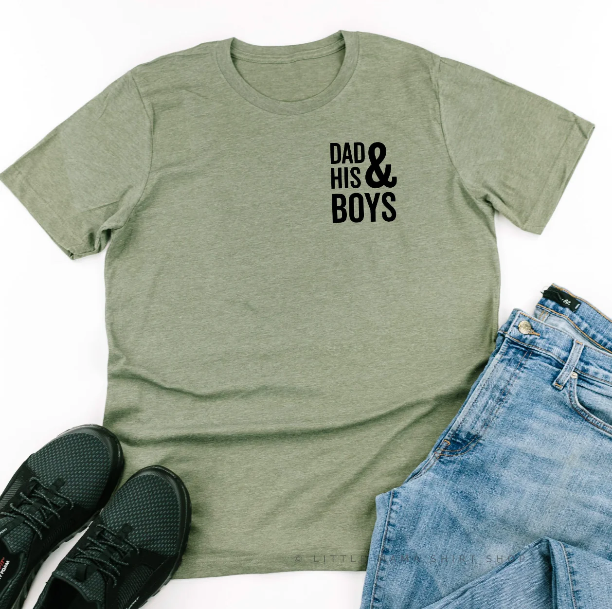 Dad & His "Boy(s) / Girl(s)" - Unisex Tee - Image 13