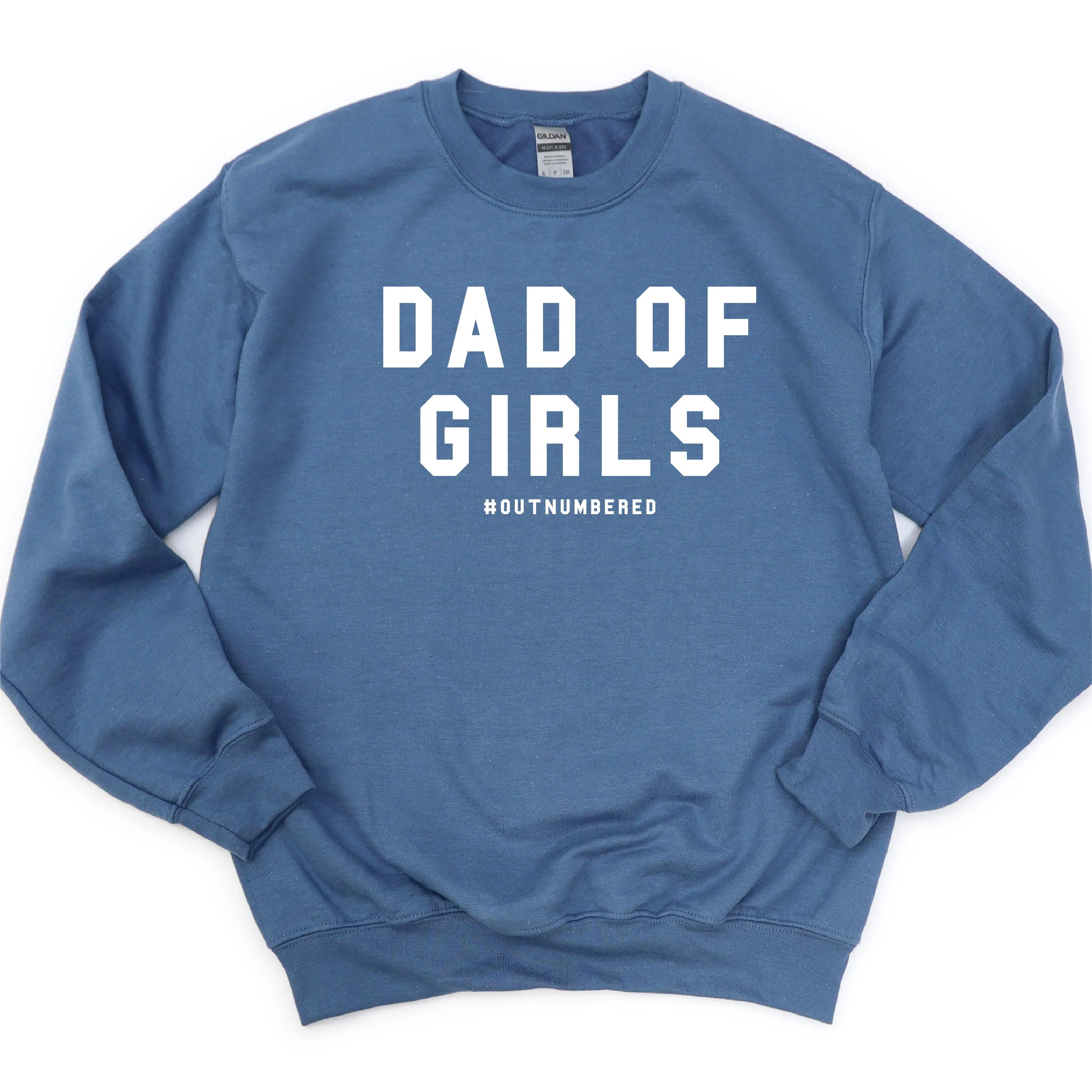 Dad of Girls #outnumbered - BASIC Fleece - Image 3