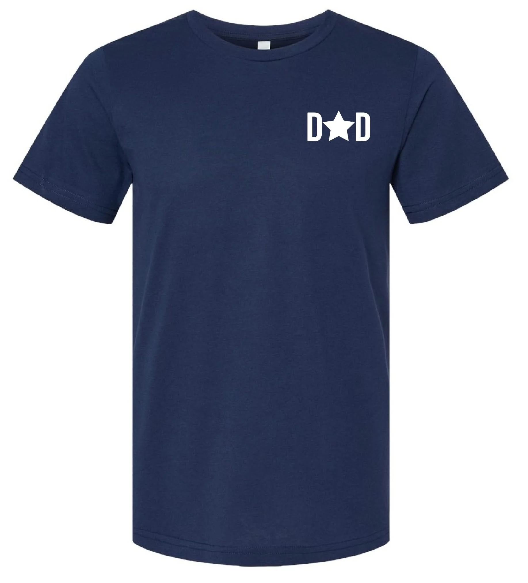 Dad - Star (pocket) - Unisex Tee - Image 3