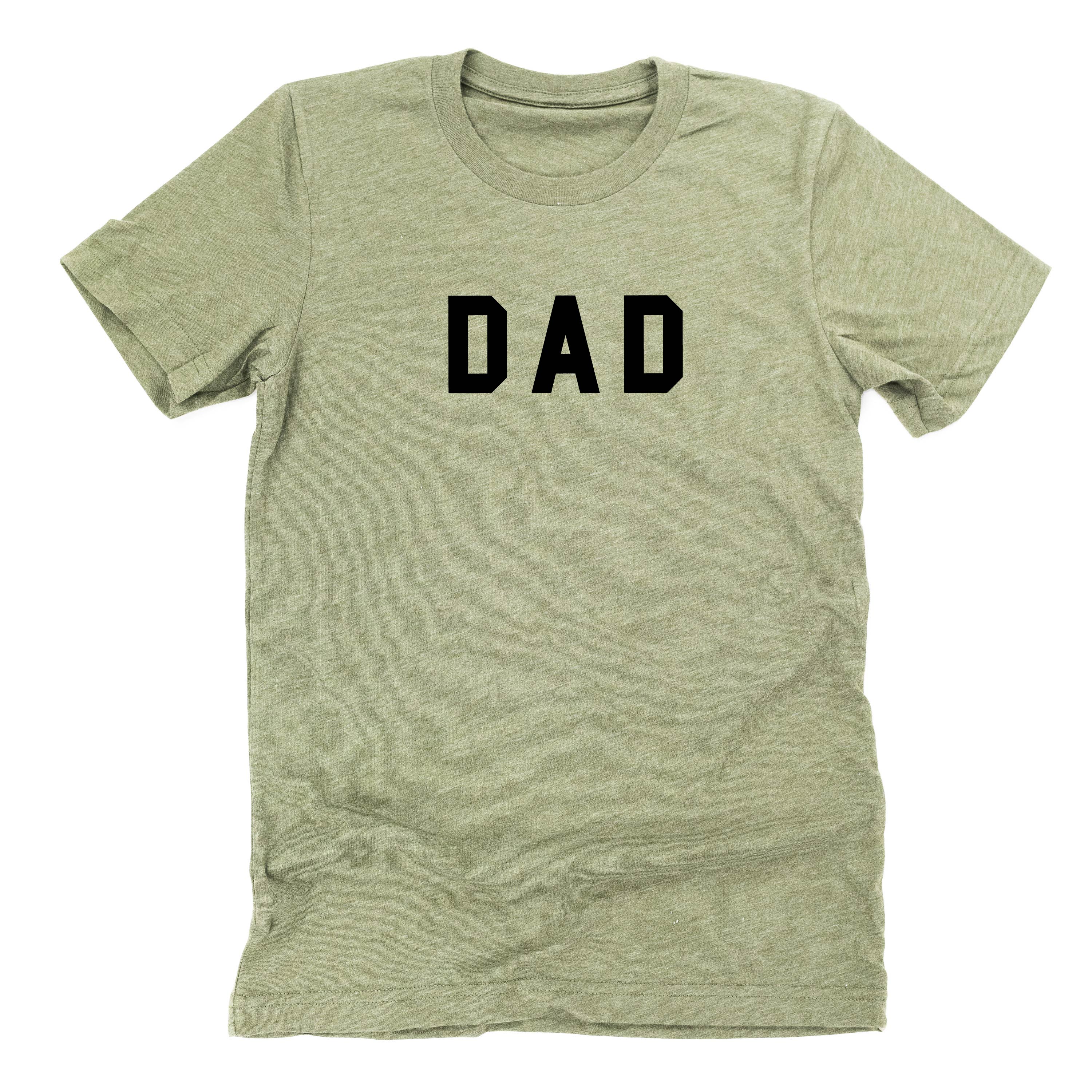 Dad - Standard Block Font - Unisex Tee - Image 6