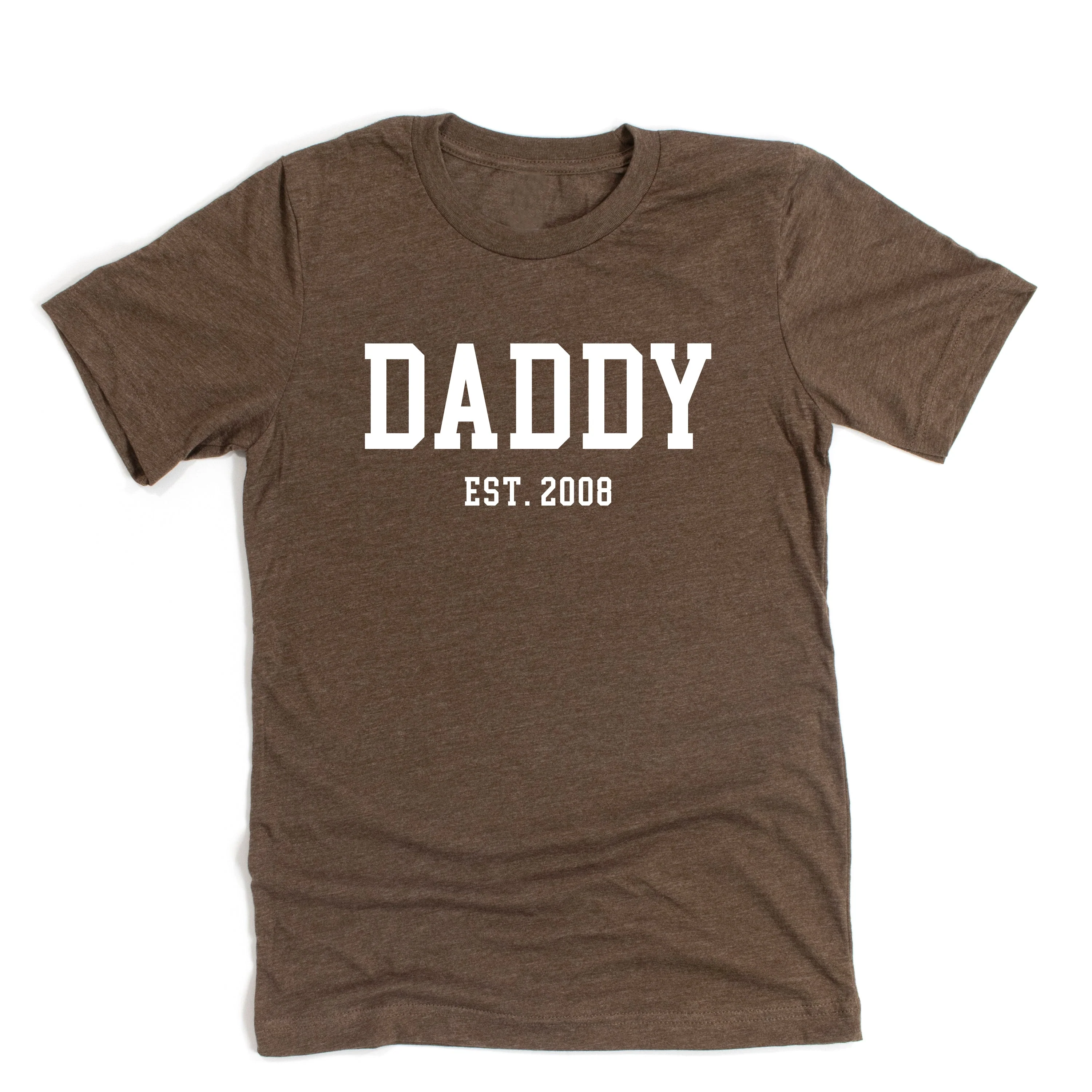 Daddy - Est. (Select Your Year) - Unisex Tee - Image 4