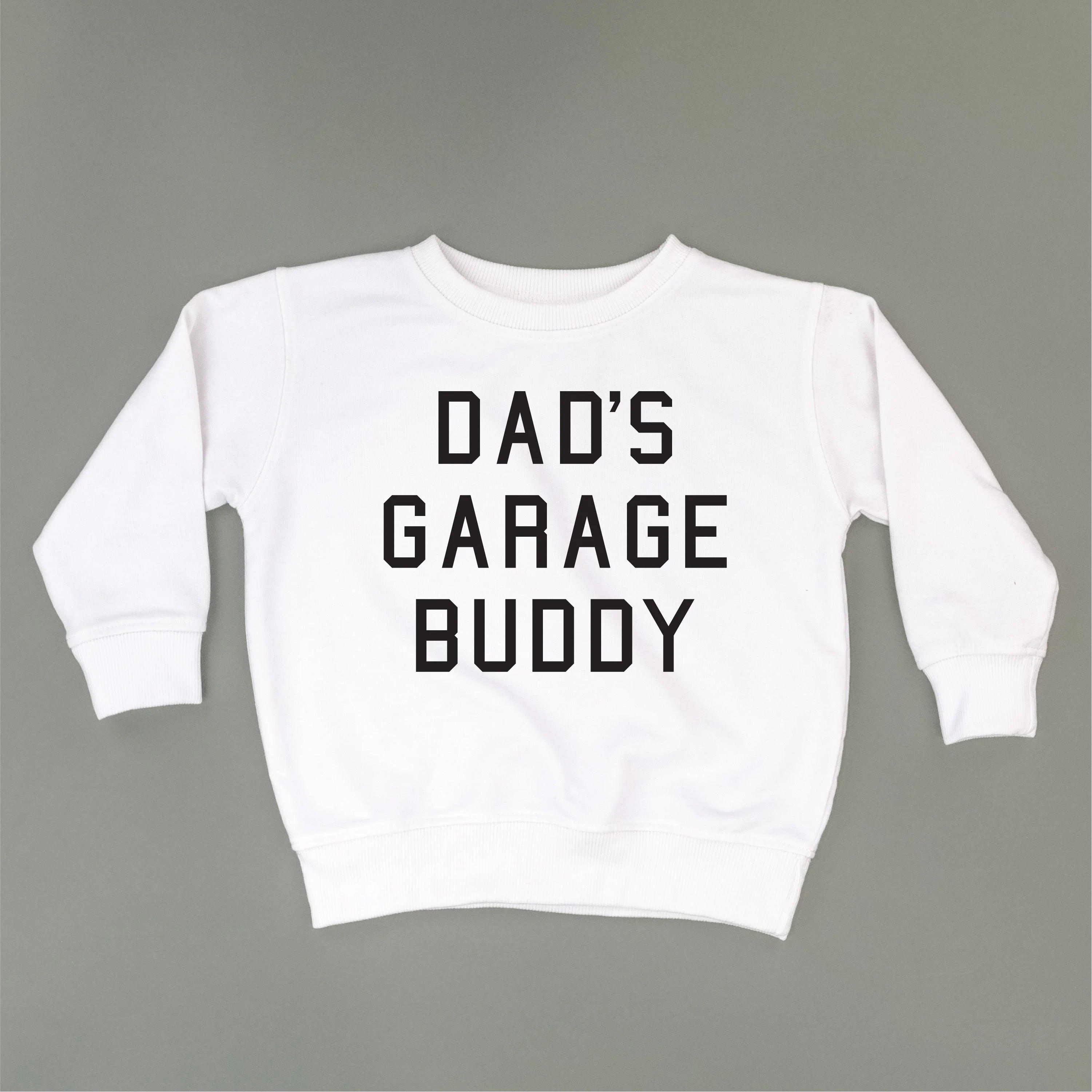 Dad's Garage Buddy - Child Sweater - Image 8