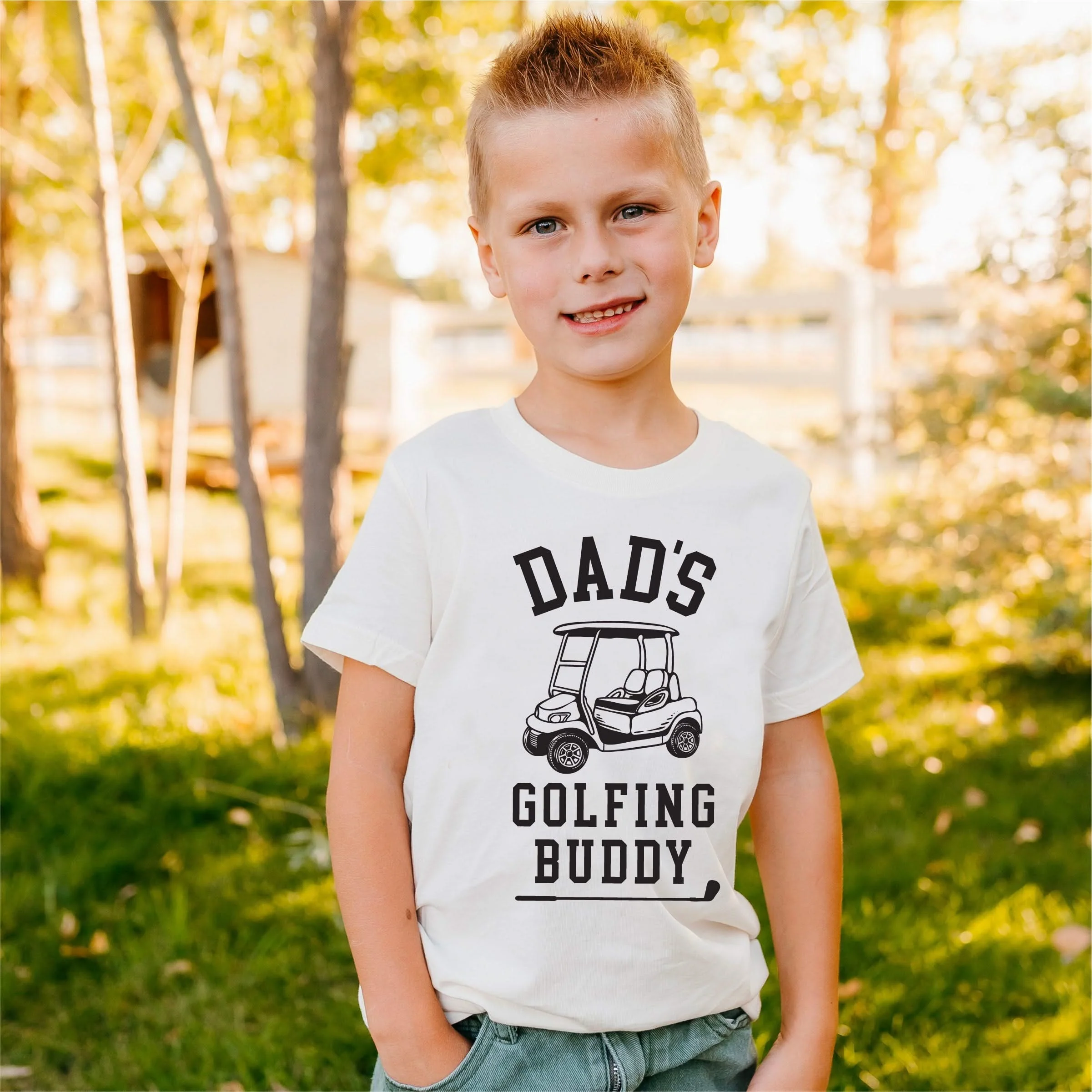 Dad's Golfing Buddy - Child Tee