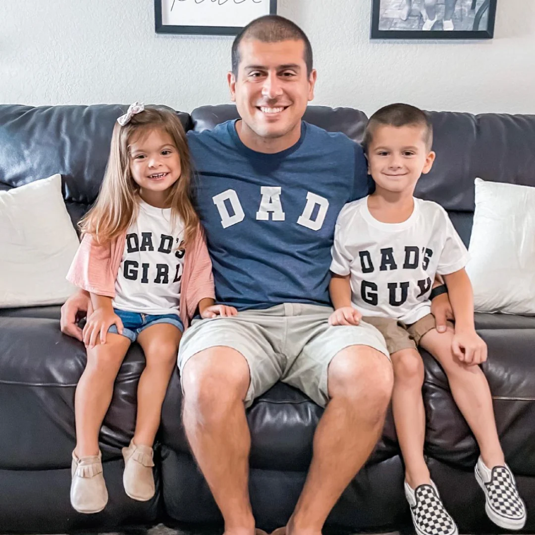 Dad's Guy - Varsity - Child Tee - Image 6