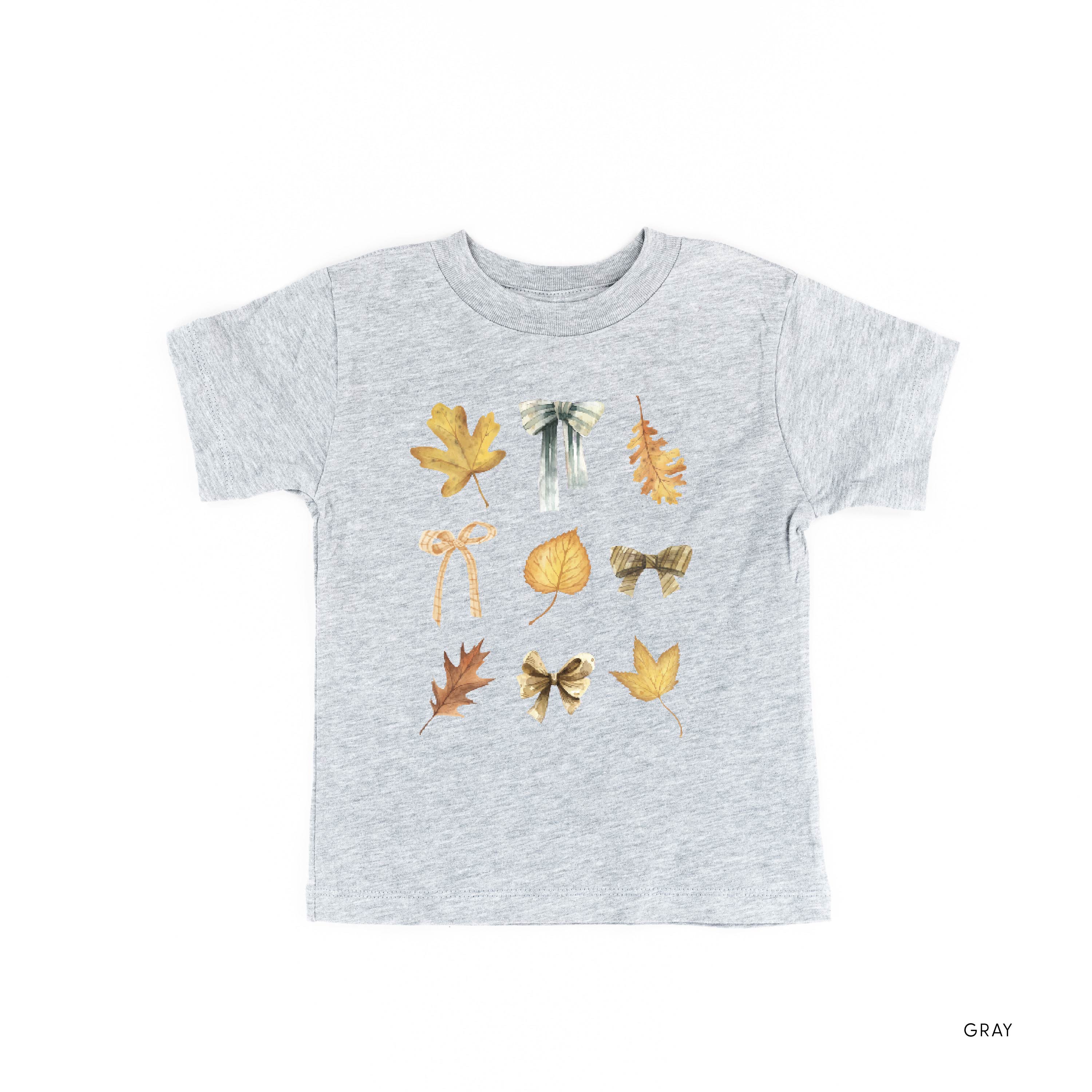 Dainty Bows and Leaves - Child Tee - Image 8