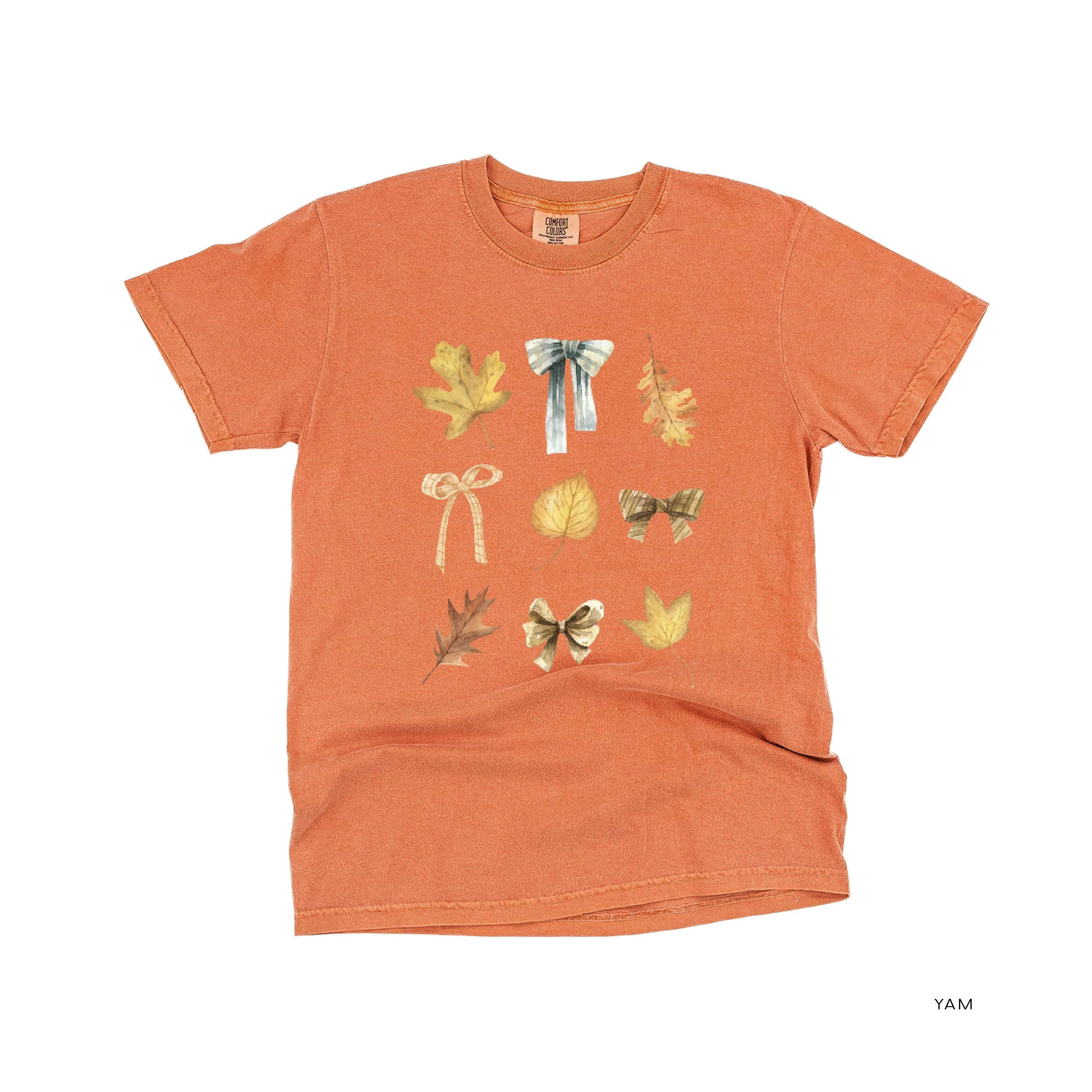 Dainty Bows and Leaves - Comfort Colors Tee - Image 7