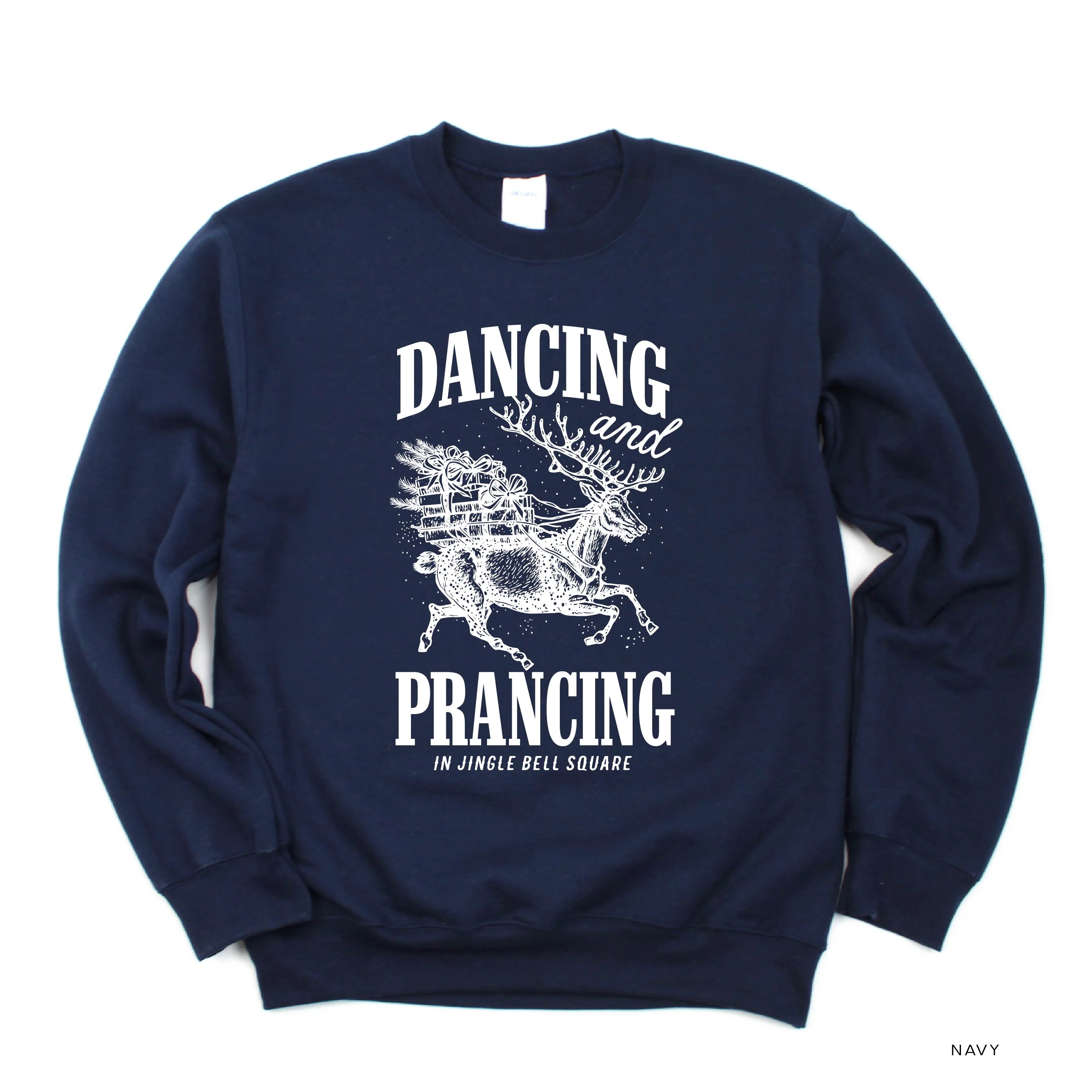 Dancing and Prancing in Jingle Bell Square - Basic Fleece - Image 8