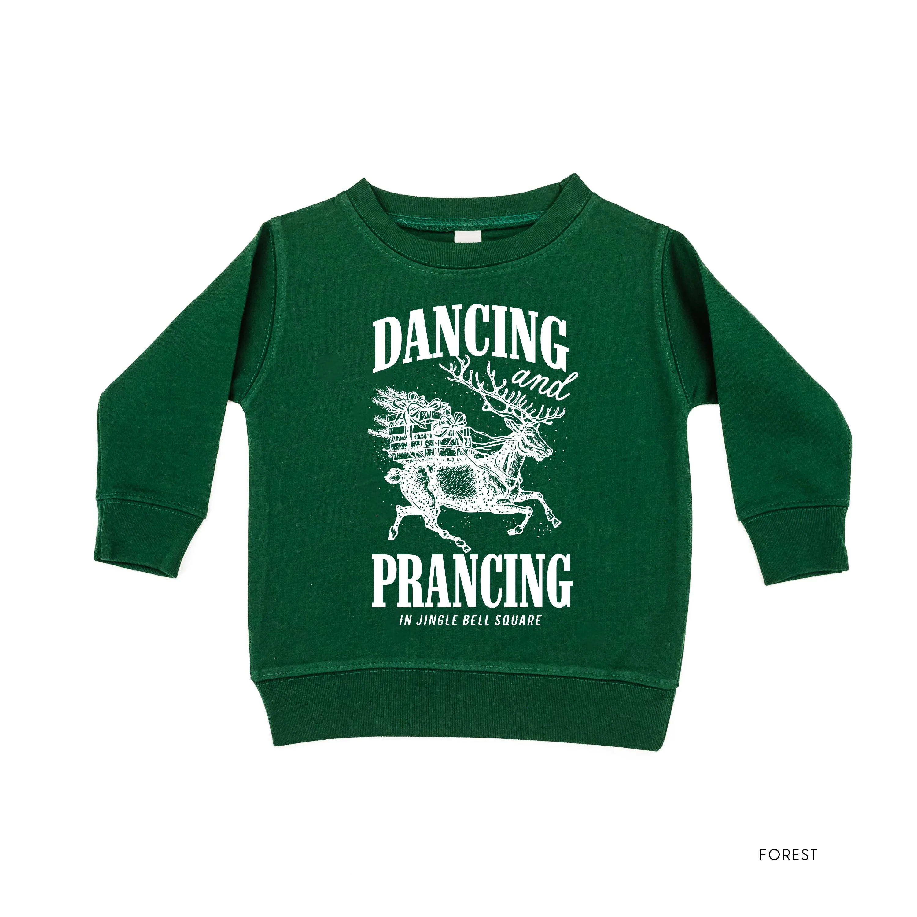 Dancing and Prancing in Jingle Bell Square - Child Sweater - Image 12