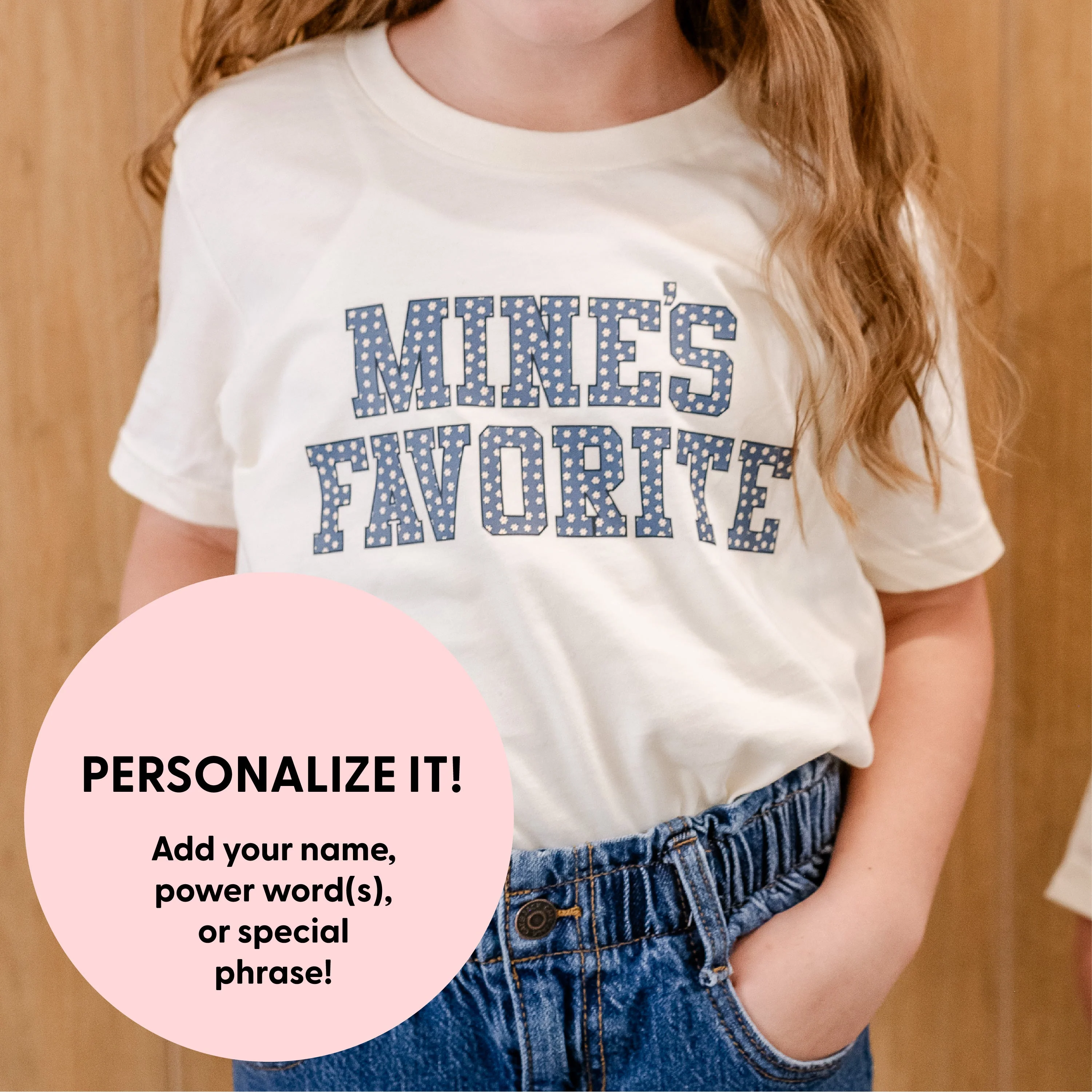Denim Daisies - Semi-Custom - Child Tee