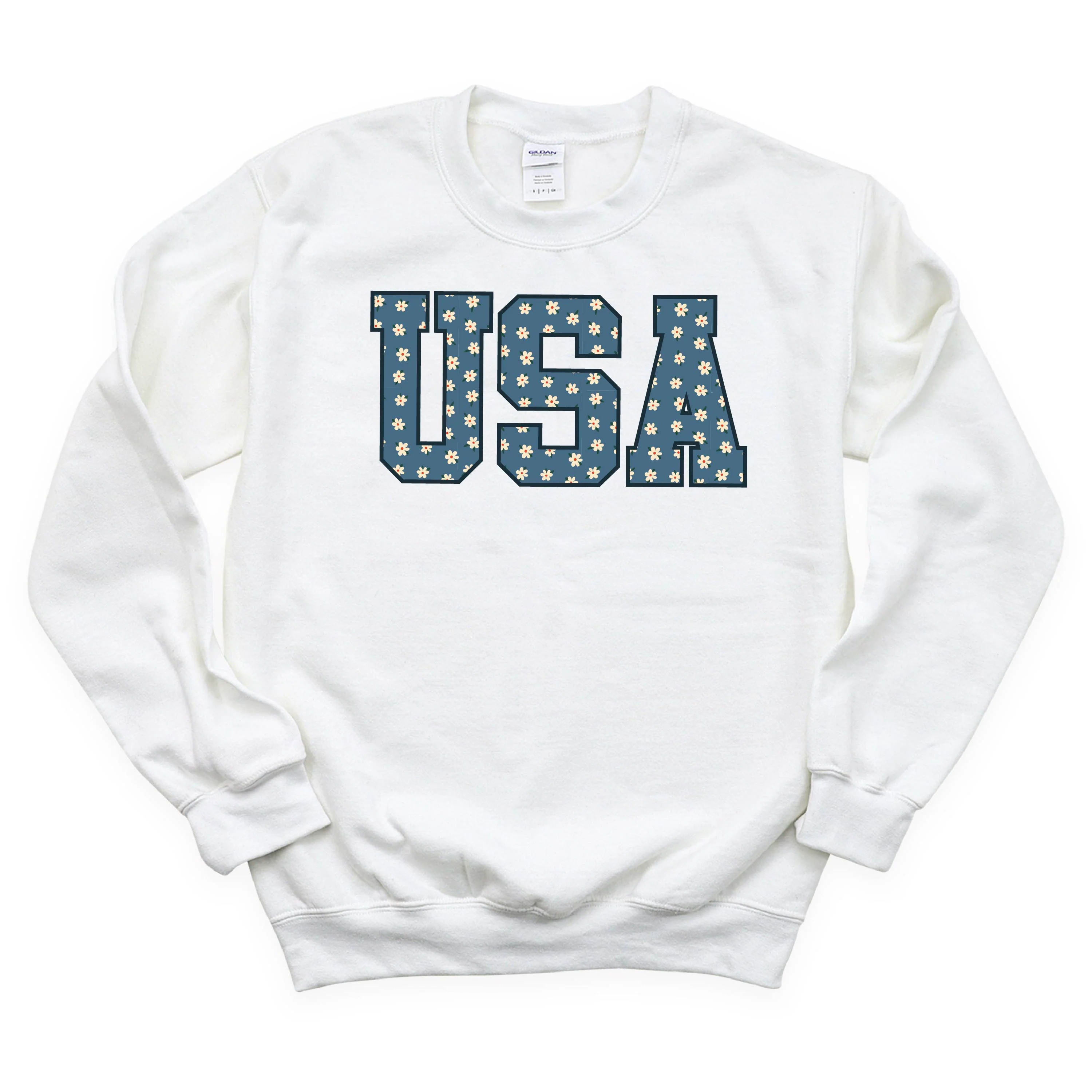 Denim Daisies - USA - BASIC Fleece