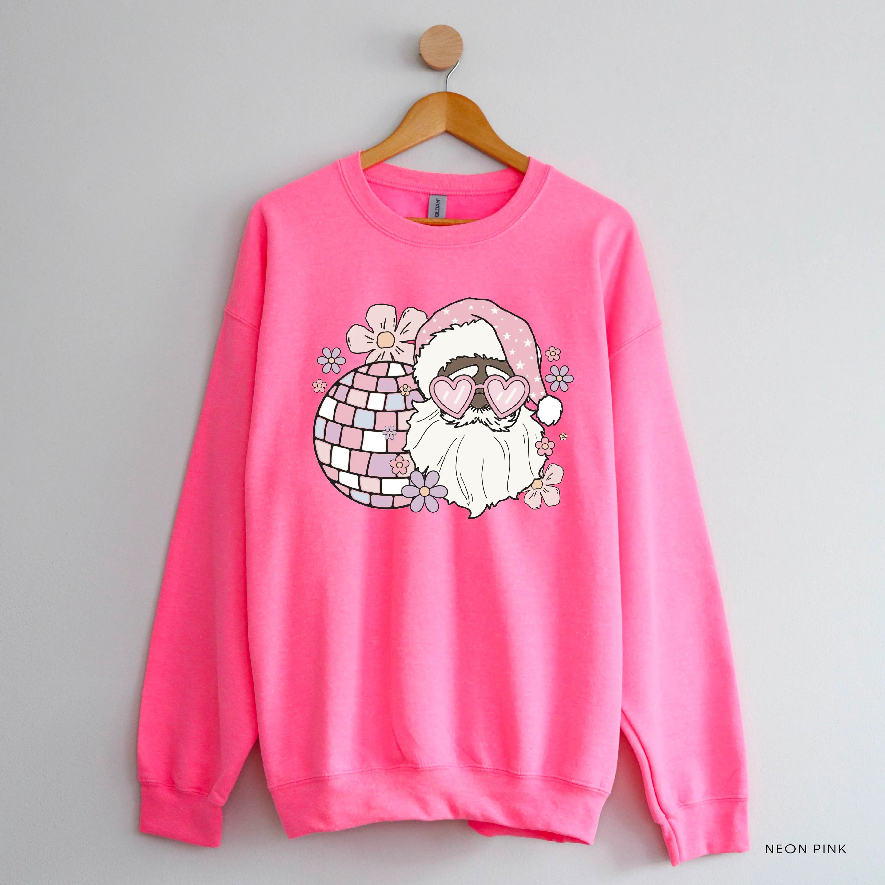 Disco Santa - Basic Fleece - Image 7