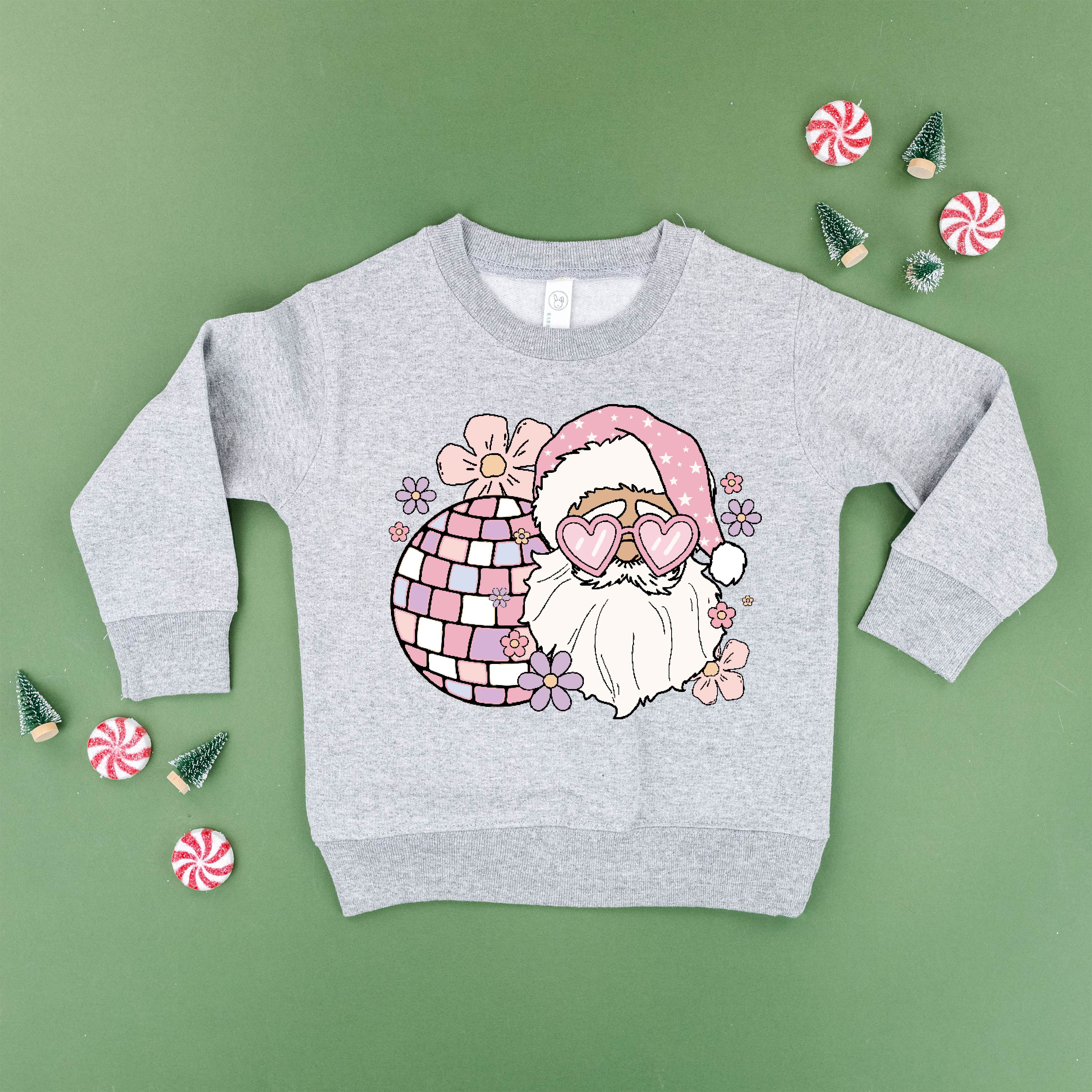 Disco Santa - Child Sweater - Image 5