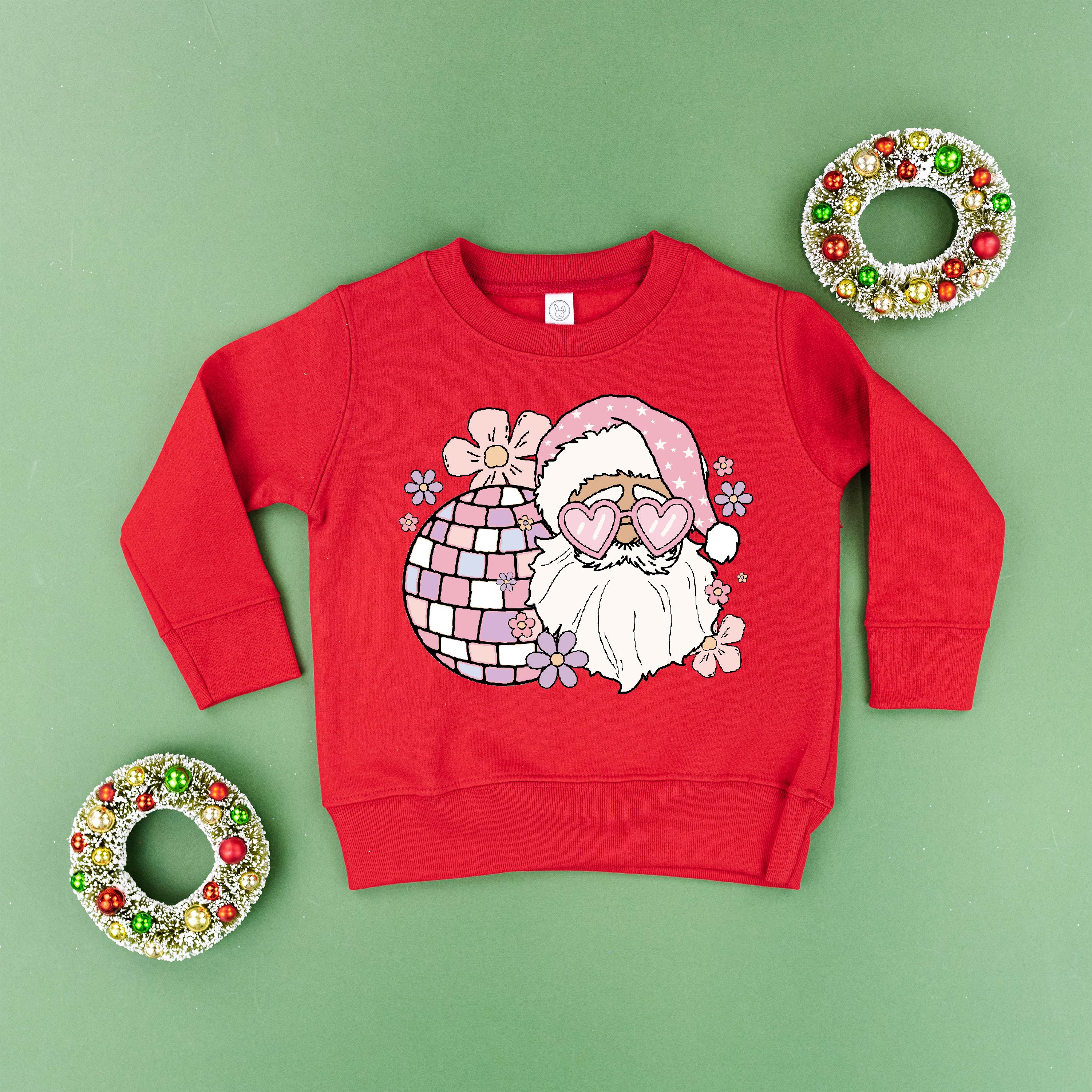 Disco Santa - Child Sweater - Image 9