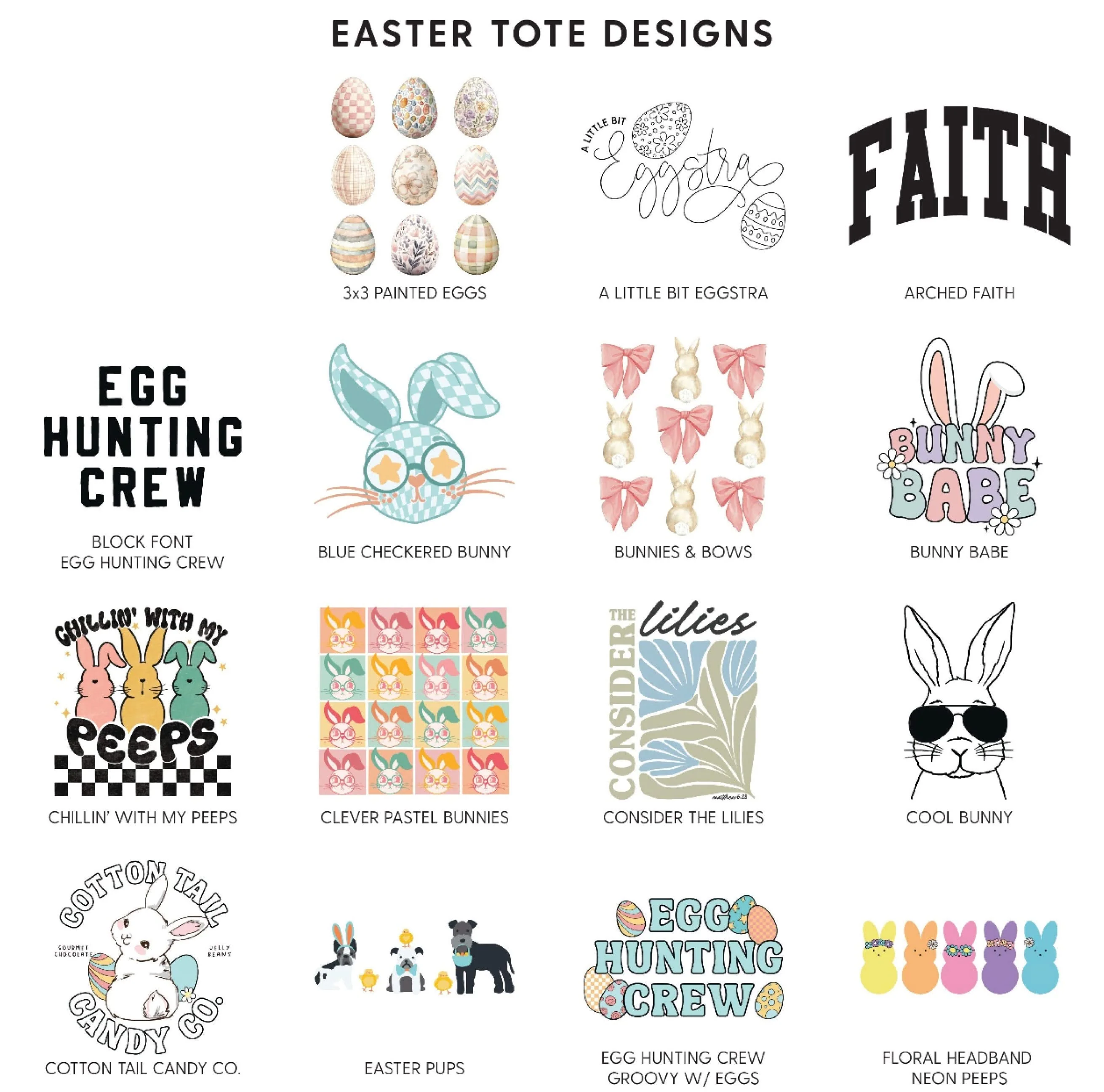 Easter Totes - (Multiple Design Options) - Image 8