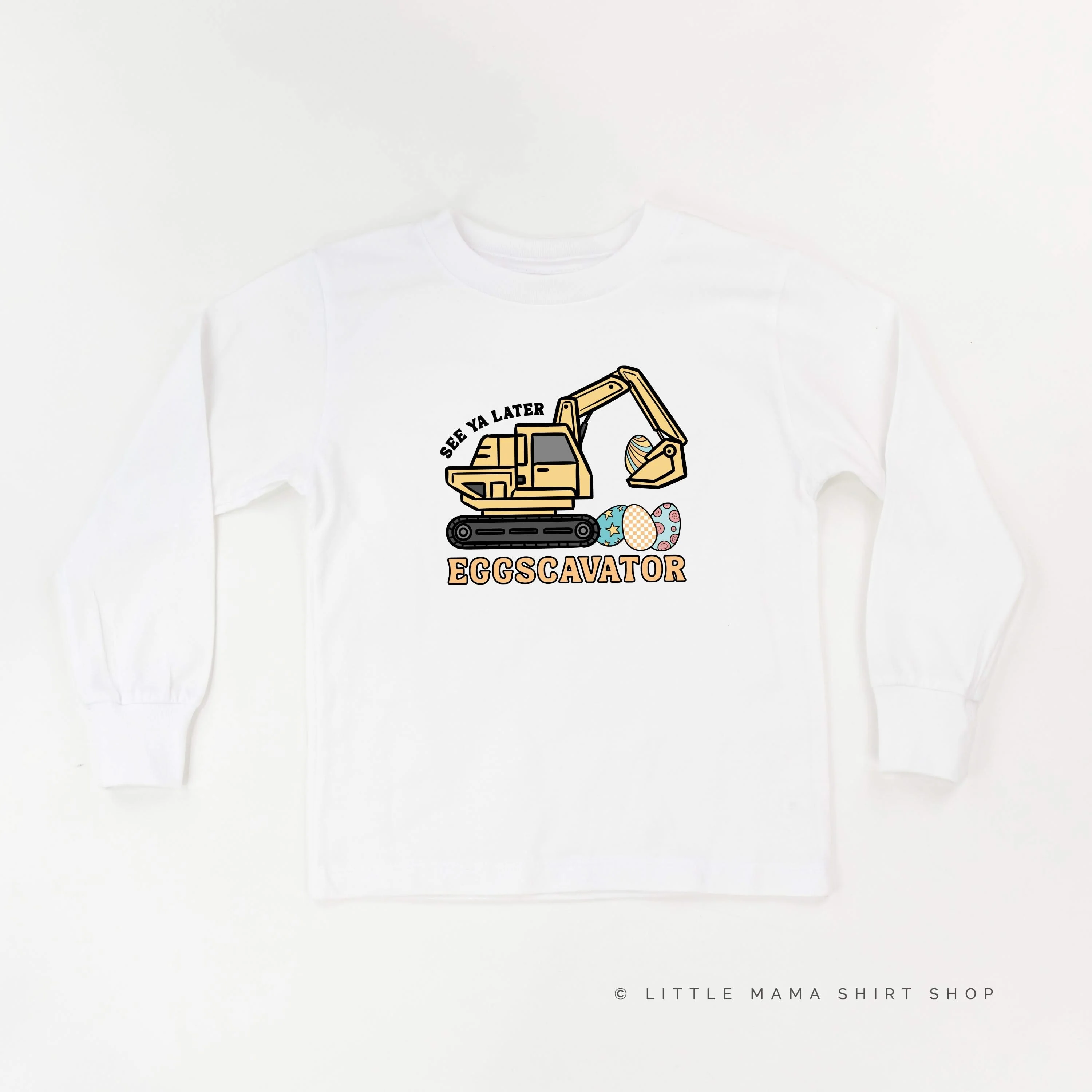 Eggscavator - Child Long Sleeve Tee - Image 2