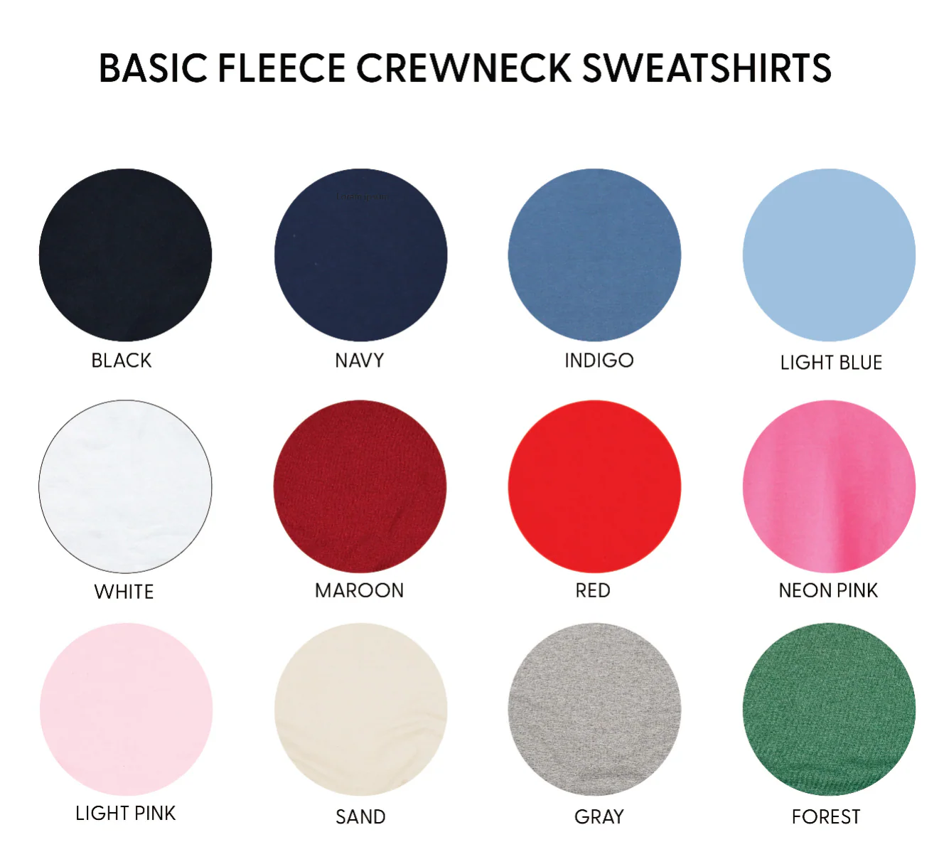 Embroidered Basic Fleece - 3 Peeps - Image 3