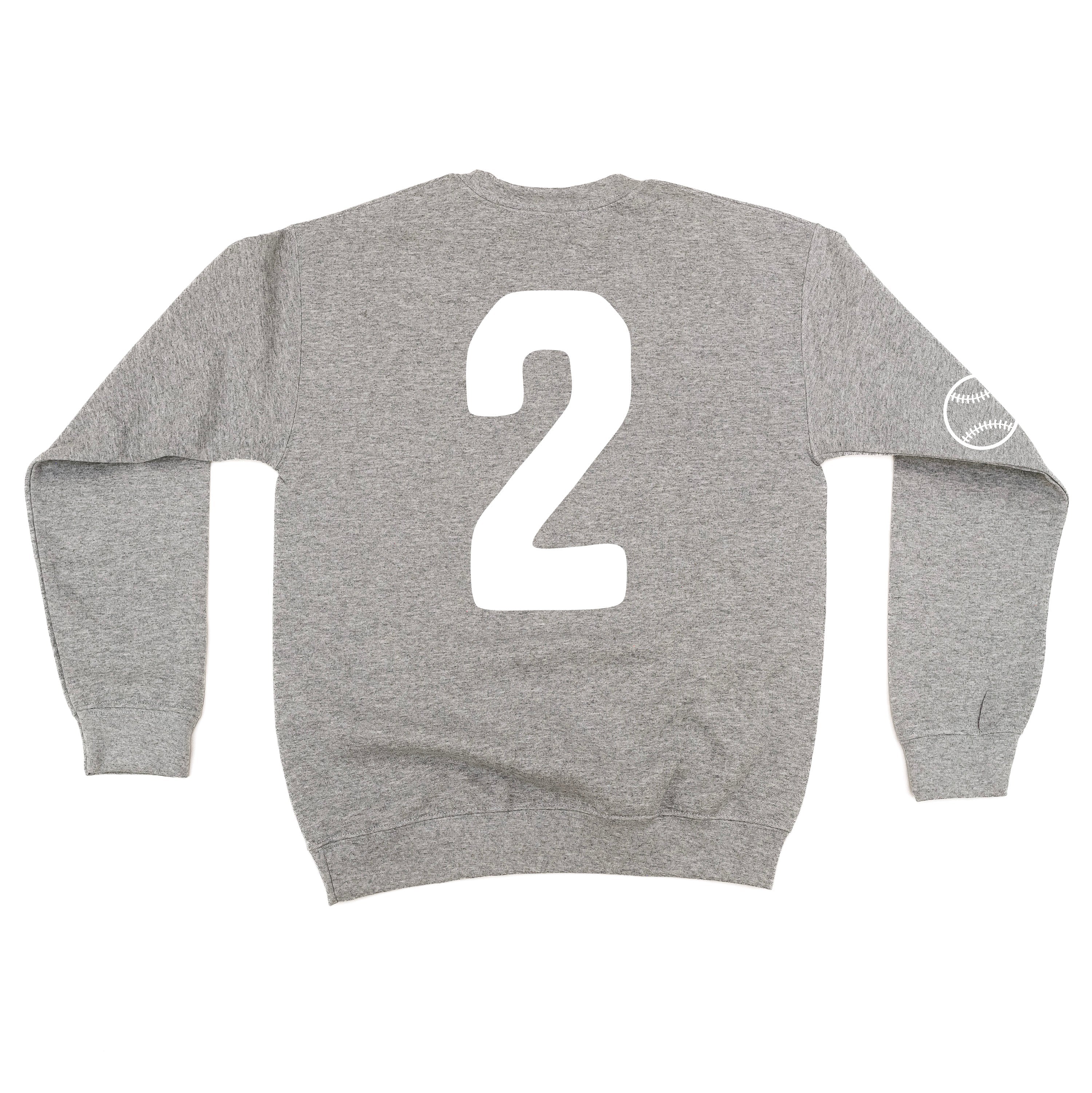 Embossed Embroidery - PLAY BALL - Custom Number Basic Fleece - Image 4