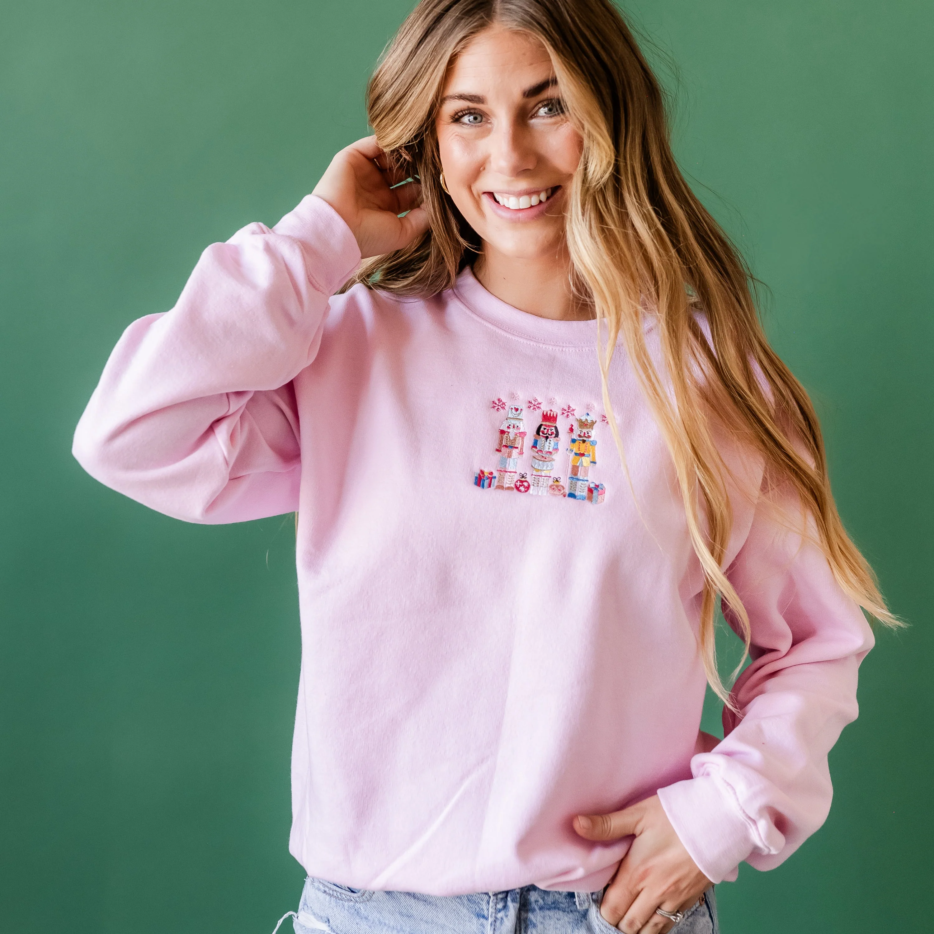 Nutcrackers - Embroidered Basic Fleece