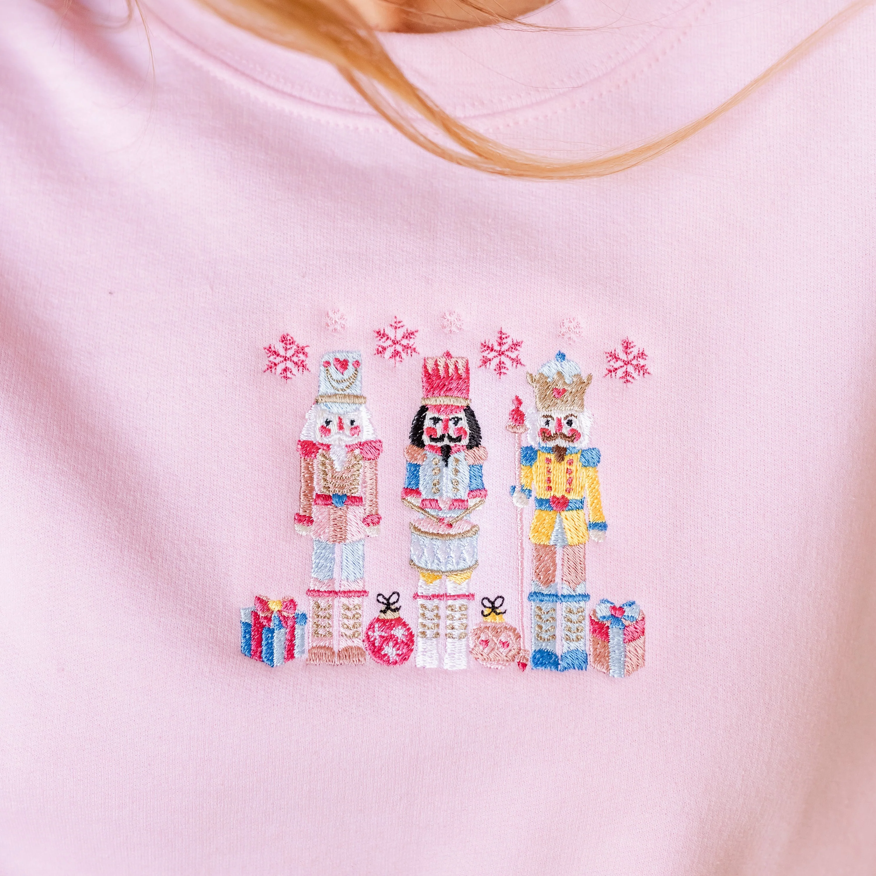 Nutcrackers - Embroidered Basic Fleece - Image 2
