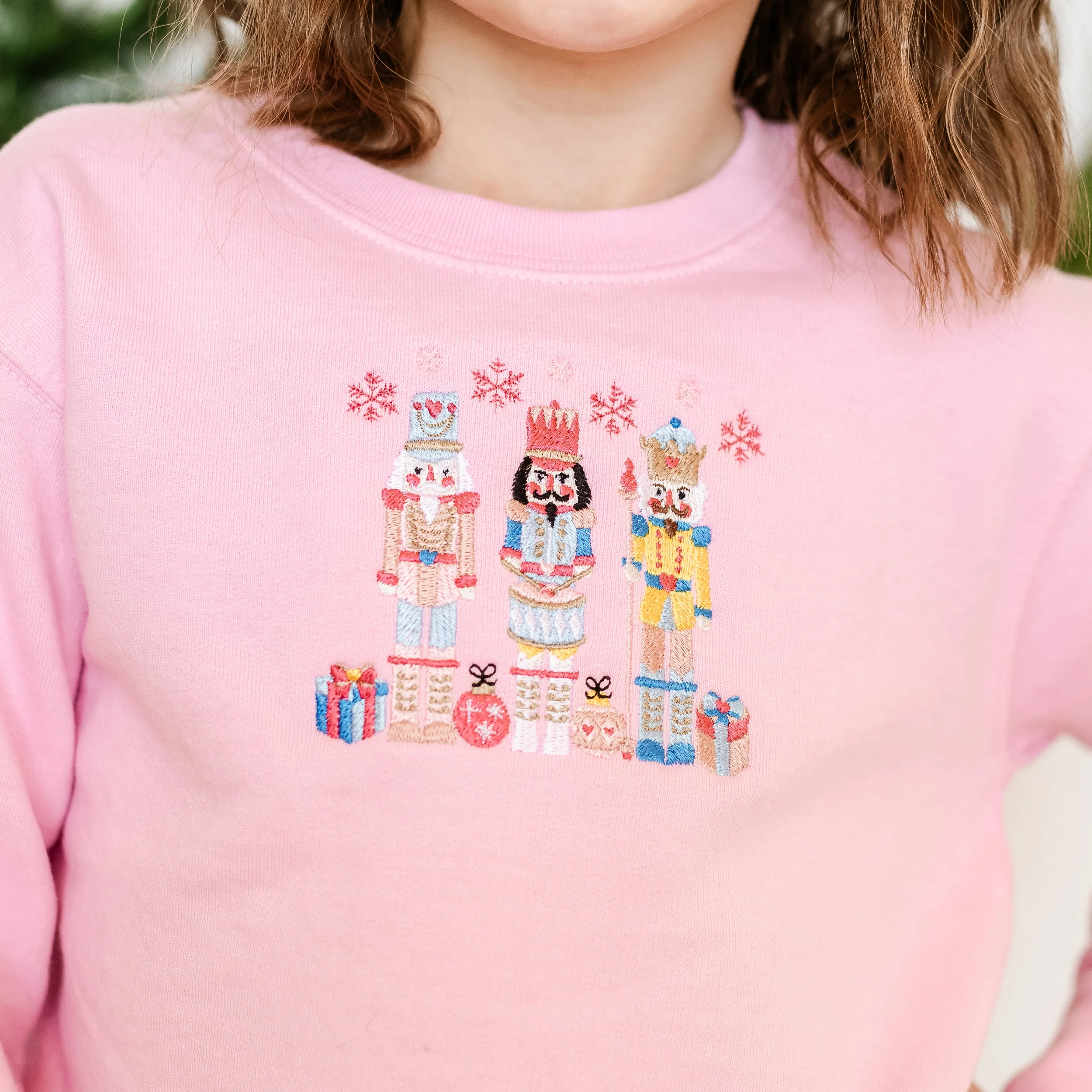 Nutcrackers - Embroidered Child Sweater - Image 2